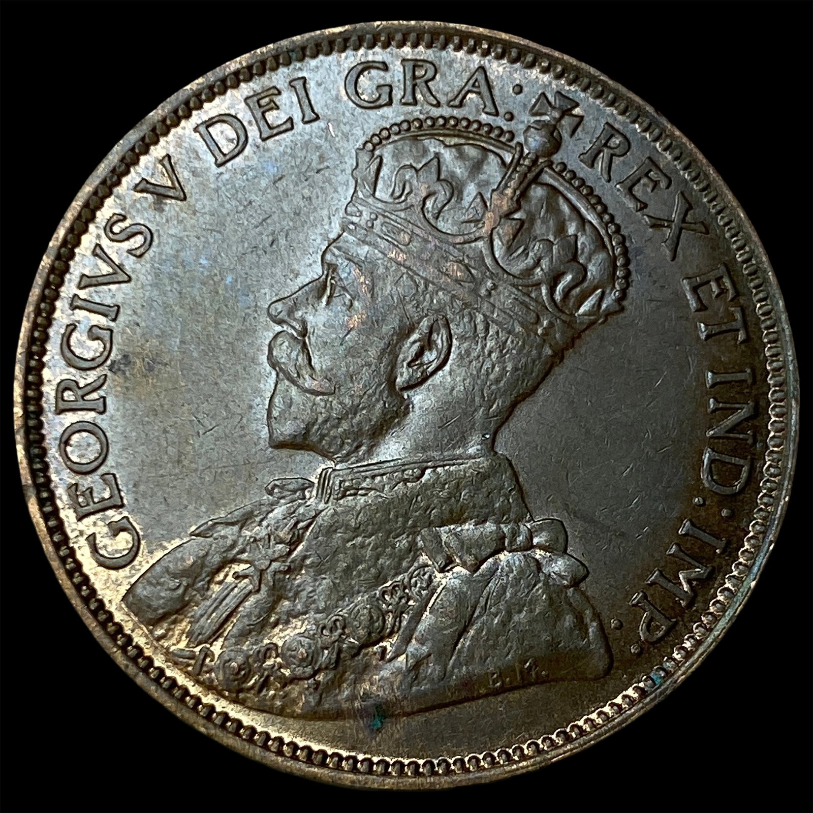 1913 Canada Bronze 1 Cent UNCIRCULATED: 1913 Canada Bronze 1 Cent UNCIRCULATED