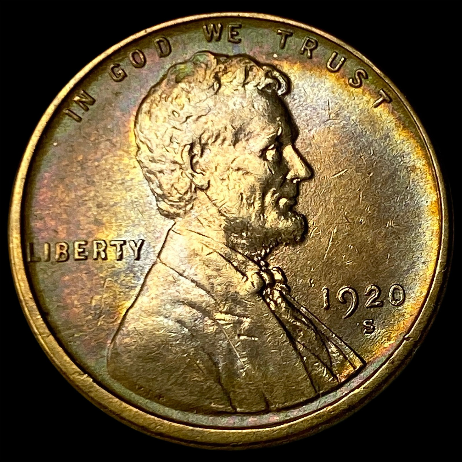1920-S RD Lincoln Wheat Cent UNCIRCULATED (1 of 2)