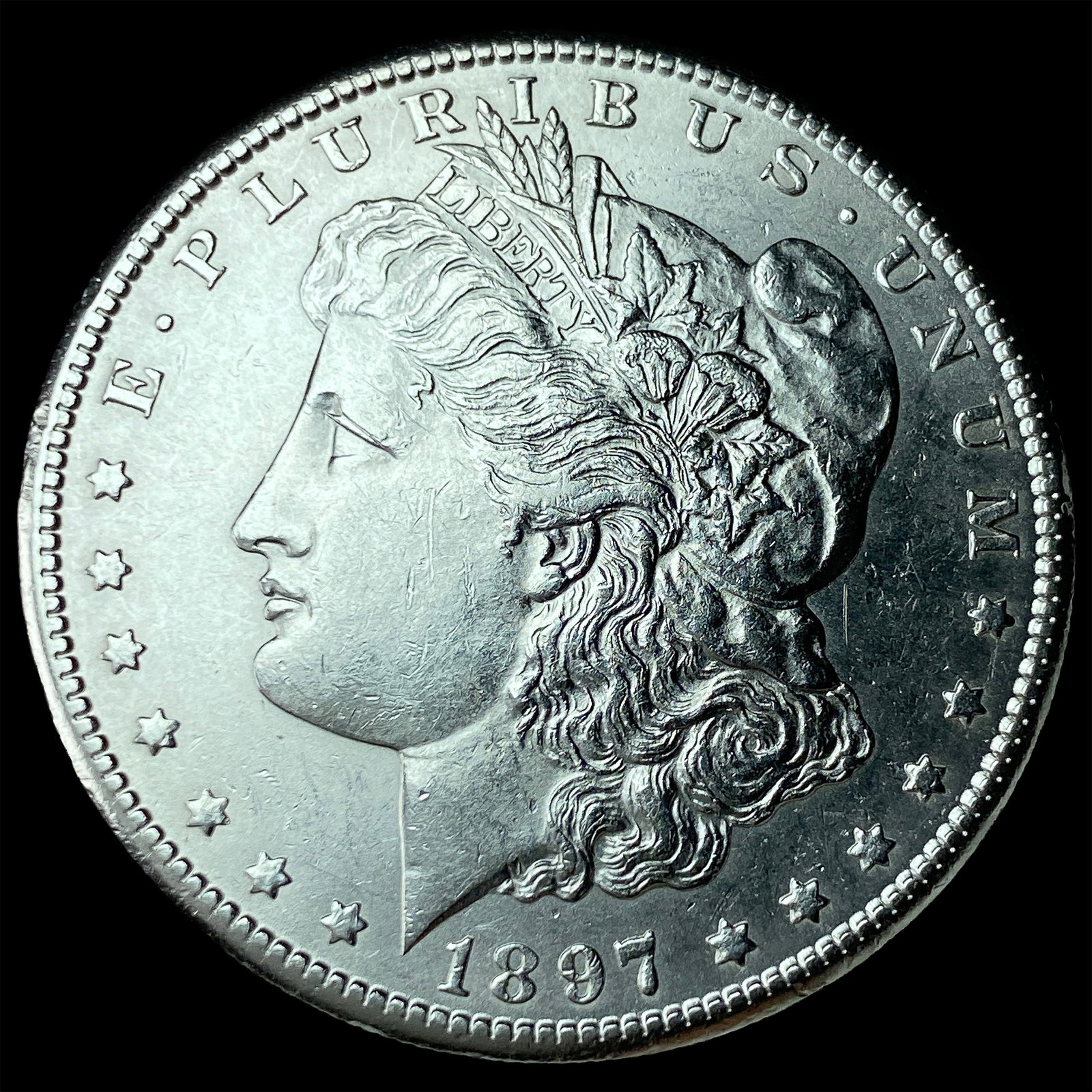 1897-S Silver Morgan Dollar UNCIRCULATED: 1897-S Silver Morgan Dollar UNCIRCULATED