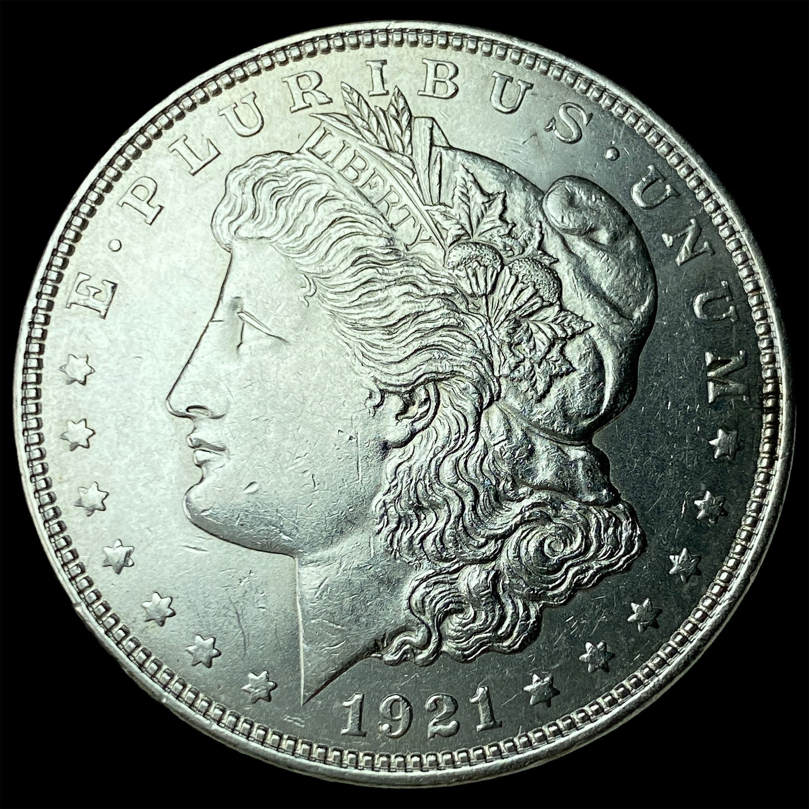 1921 Morgan Silver Dollar UNCIRCULATED: 1921 Morgan Silver Dollar UNCIRCULATED