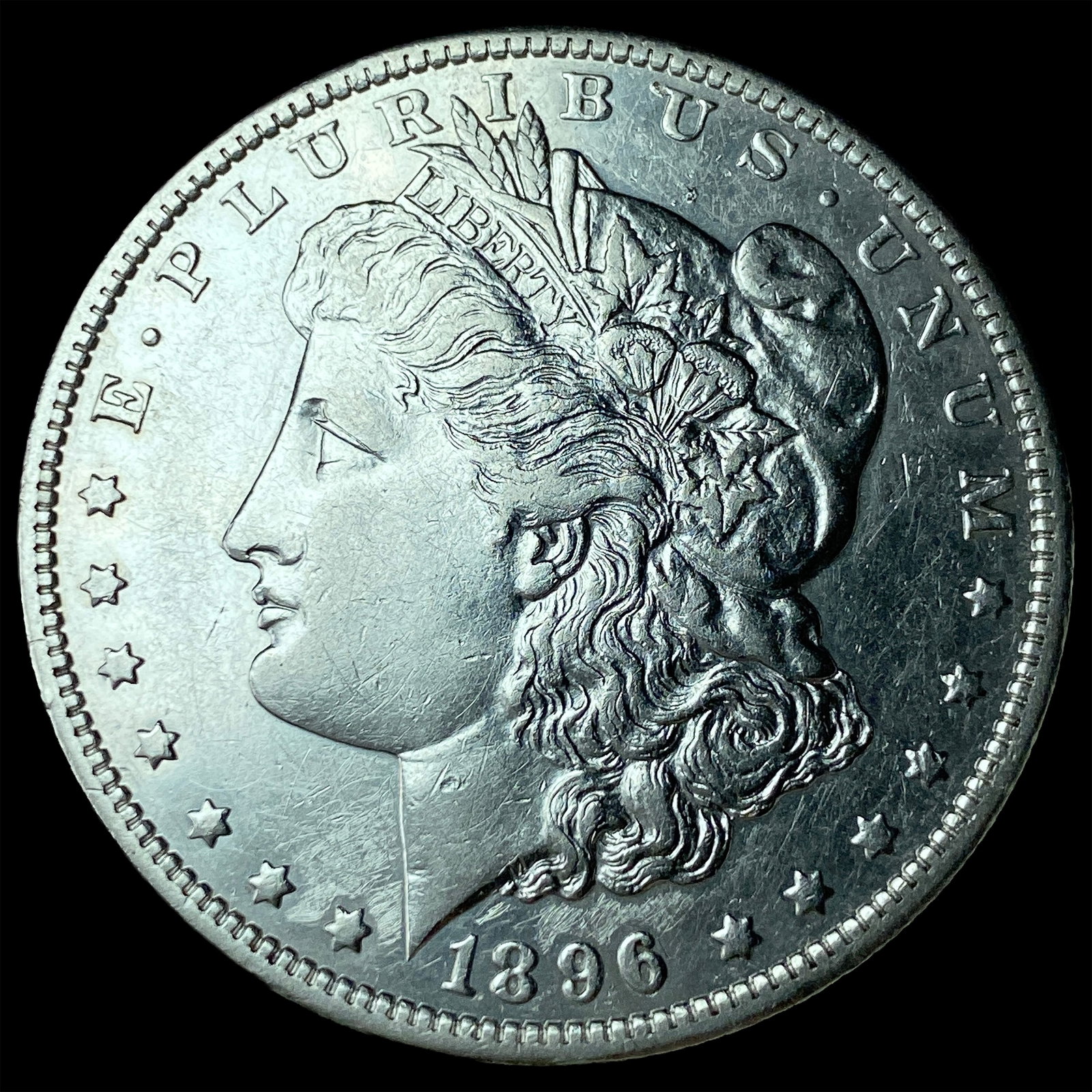 1896-O Silver Morgan Dollar CHOICE AU: 1896-O Silver Morgan Dollar CHOICE AU