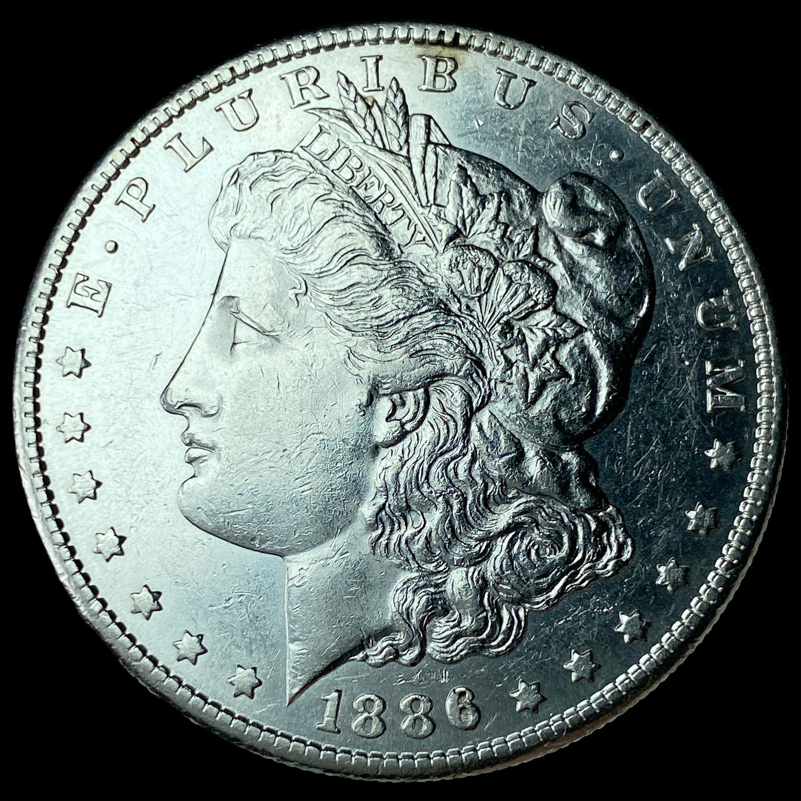 1886-S Silver Morgan Dollar UNCIRCULATED: 1886-S Silver Morgan Dollar UNCIRCULATED