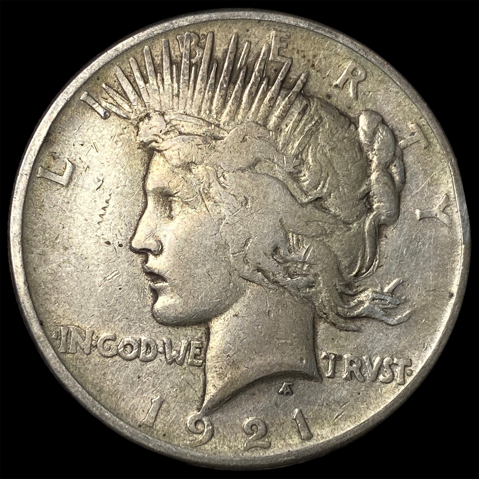 1921 Silver Peace Dollar LIGHTLY CIRCULATED: 1921 Silver Peace Dollar LIGHTLY CIRCULATED