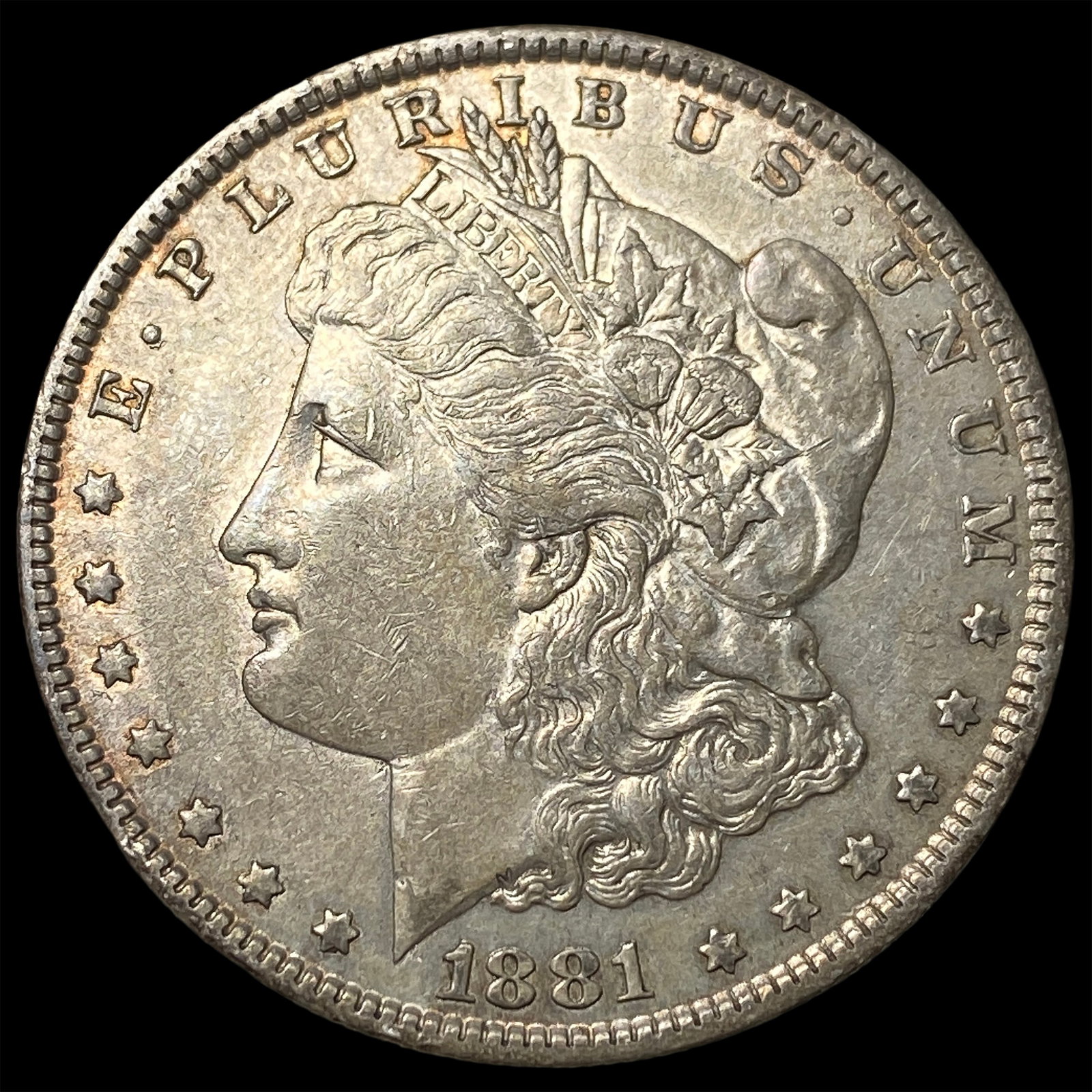 1881 Morgan Silver Dollar UNCIRCULATED: 1881 Morgan Silver Dollar UNCIRCULATED