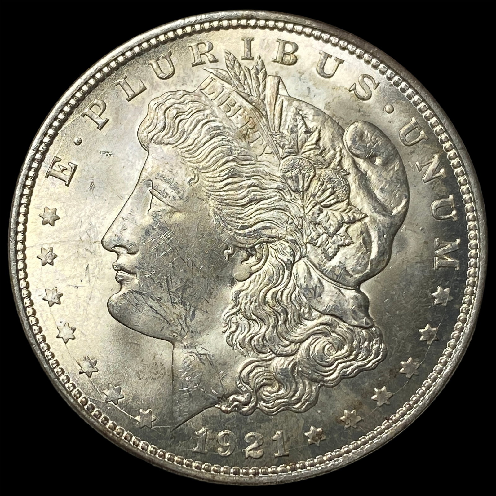 1921 Morgan Silver Dollar UNCIRCULATED: 1921 Morgan Silver Dollar UNCIRCULATED
