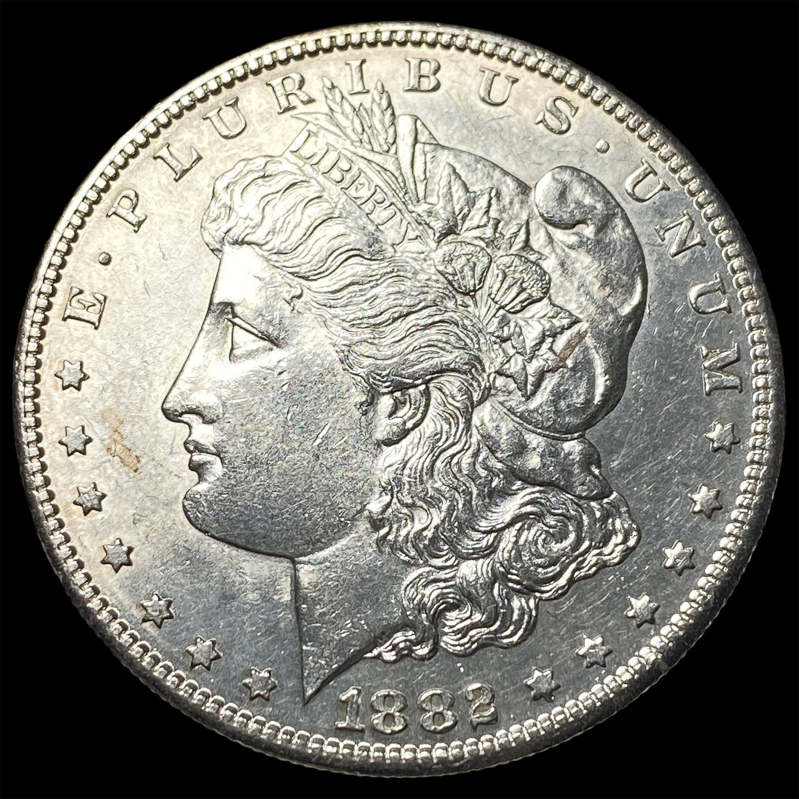 1882-S Silver Morgan Dollar CHOICE BU: 1882-S Silver Morgan Dollar CHOICE BU