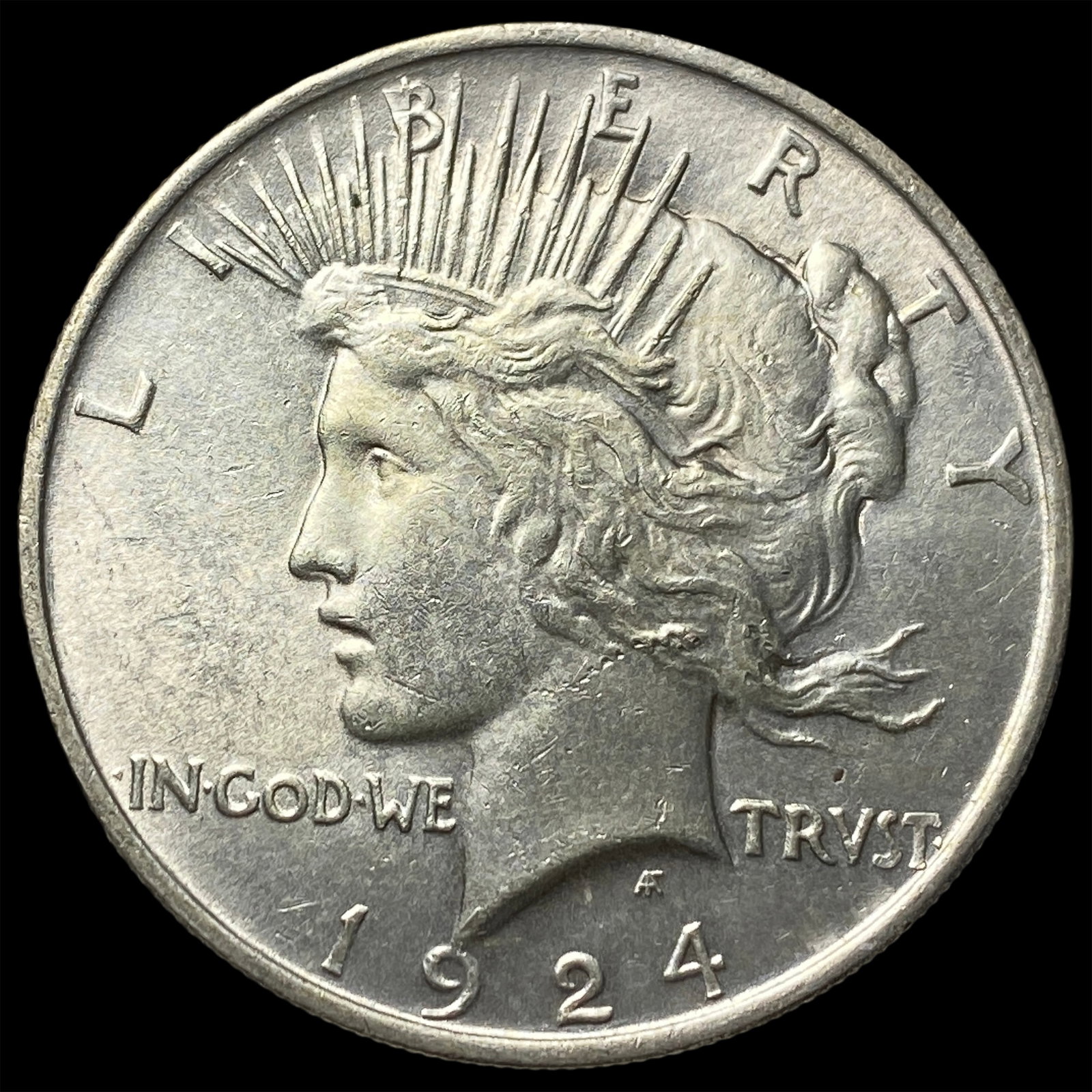 1924 Silver Peace Dollar UNCIRCULATED (1 of 2)