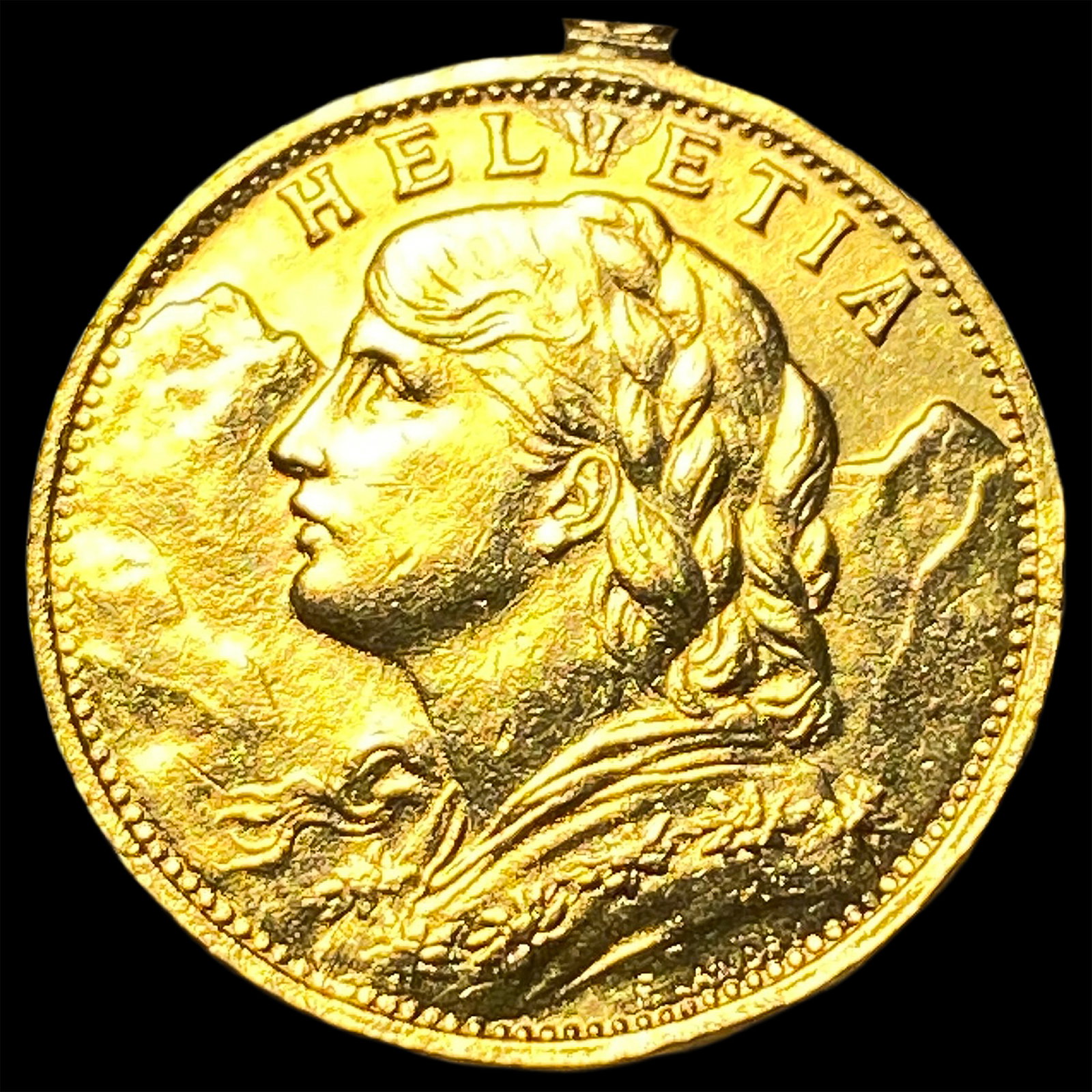 1935-B Gold 20 Francs Swiss Vreneli GEM BU (1 of 2)