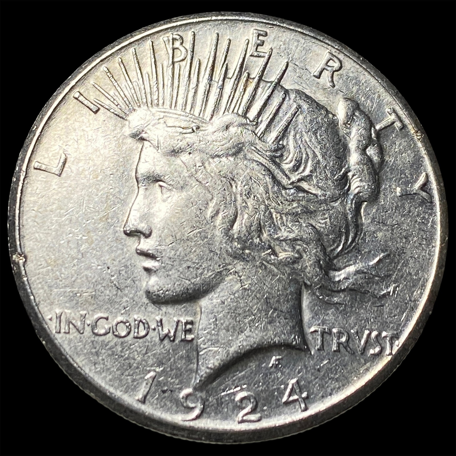 1924-S Peace Silver Dollar UNCIRCULATED (1 of 2)