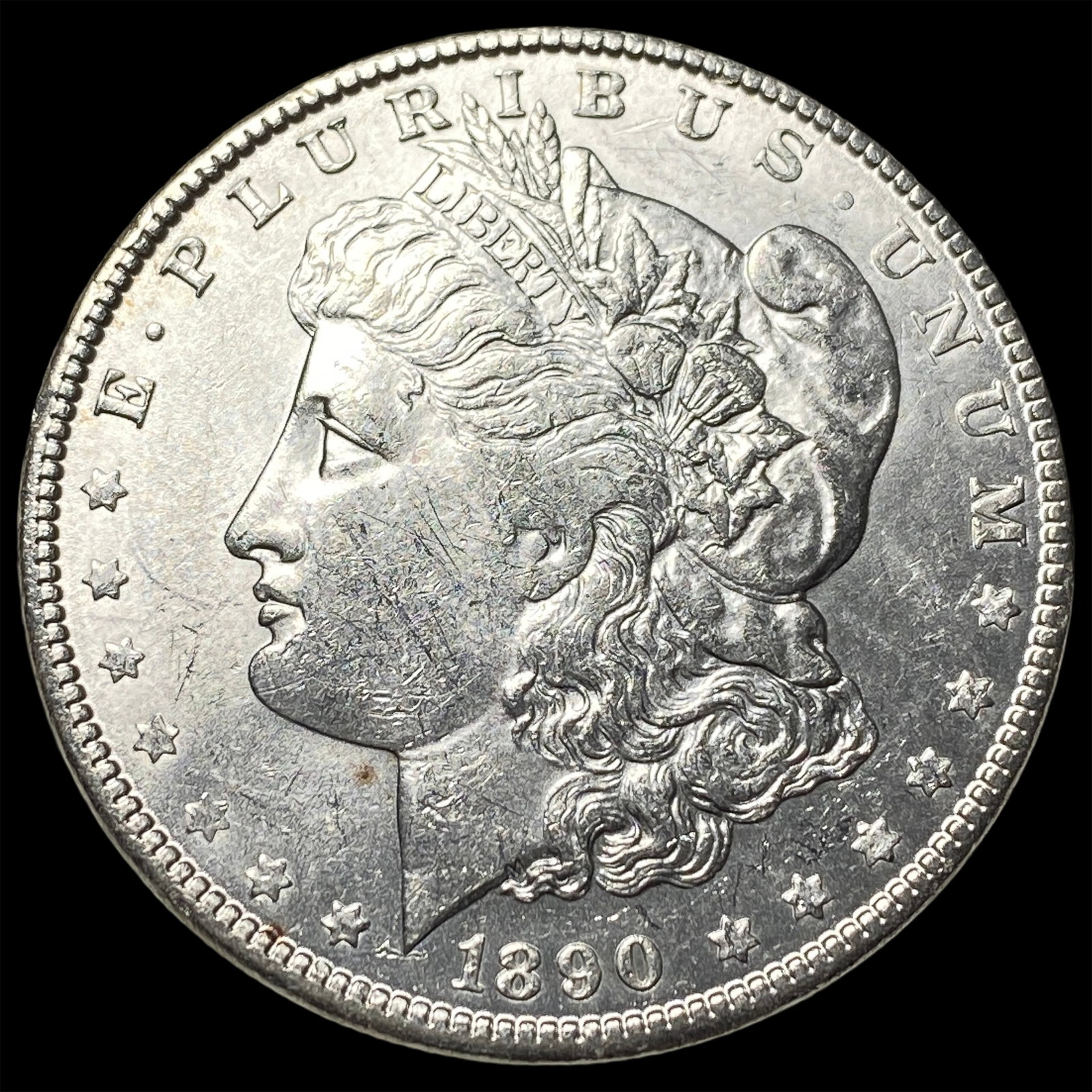 1890 Morgan Silver Dollar UNCIRCULATED: 1890 Morgan Silver Dollar UNCIRCULATED