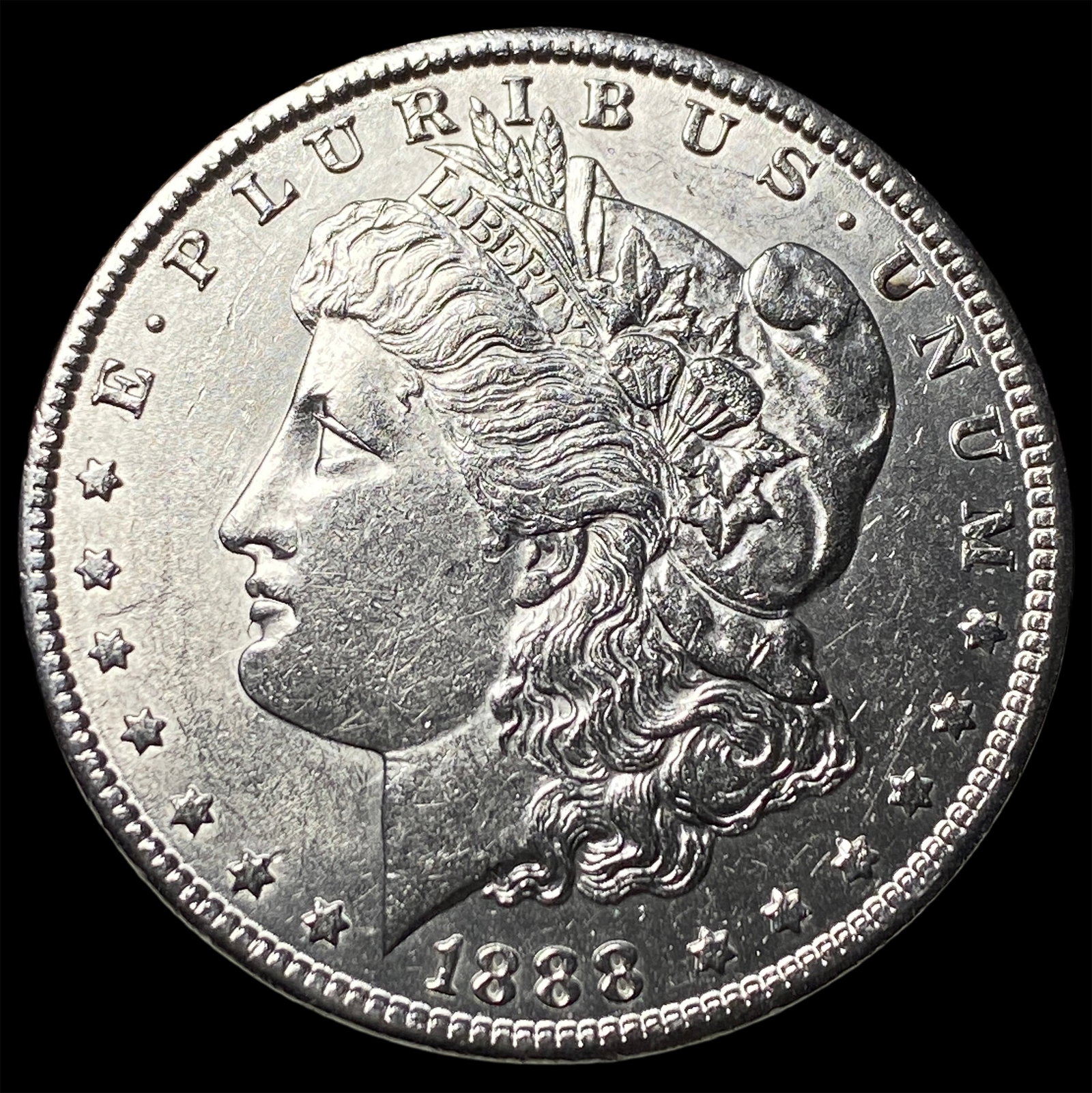 1888 Morgan Silver Dollar UNCIRCULATED: 1888 Morgan Silver Dollar UNCIRCULATED