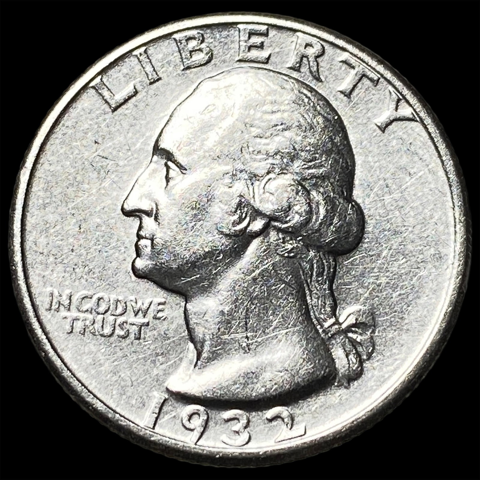 1932-D Silver Washington Quarter CHOICE BU: 1932-D Silver Washington Quarter CHOICE BU