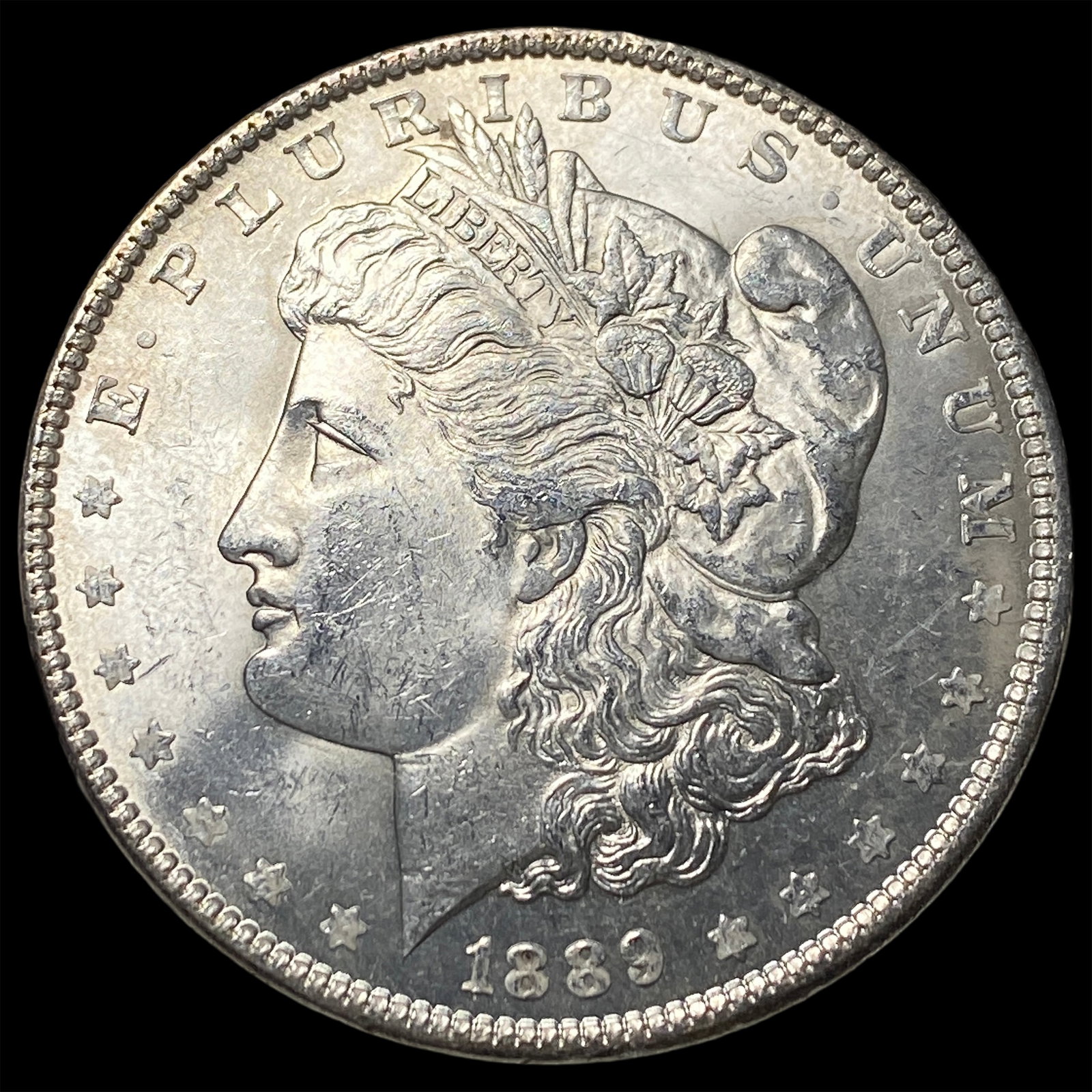 1889 Silver Morgan Dollar UNCIRCULATED: 1889 Silver Morgan Dollar UNCIRCULATED