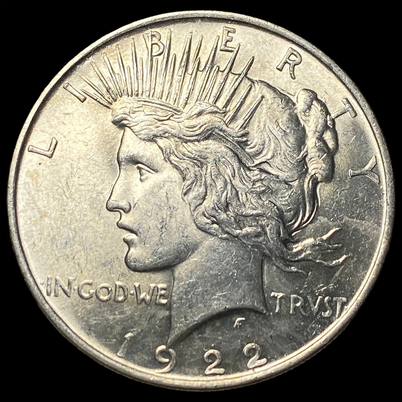 1922 Silver Peace Dollar CHOICE BU: 1922 Silver Peace Dollar CHOICE BU