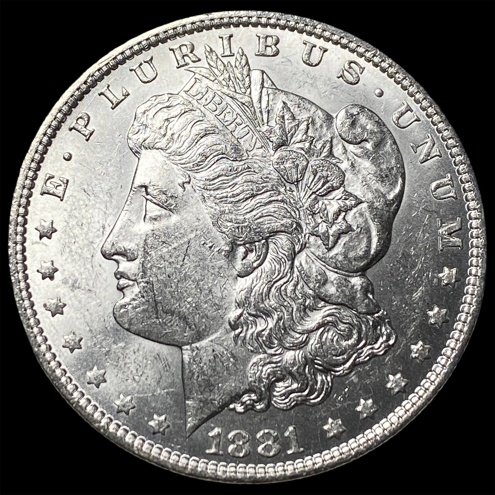 1881 Silver Morgan Dollar UNCIRCULATED: 1881 Silver Morgan Dollar UNCIRCULATED