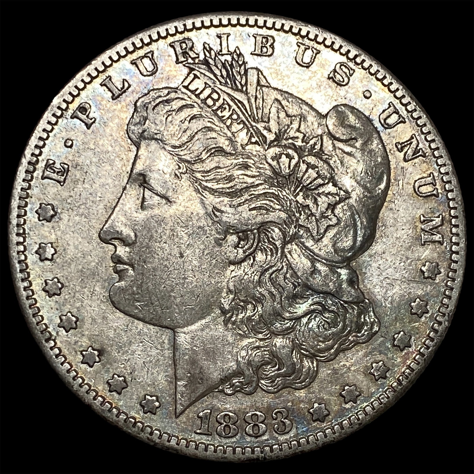 1883-S Silver Morgan Dollar NEARLY UNCIRCULATED: 1883-S Silver Morgan Dollar NEARLY UNCIRCULATED