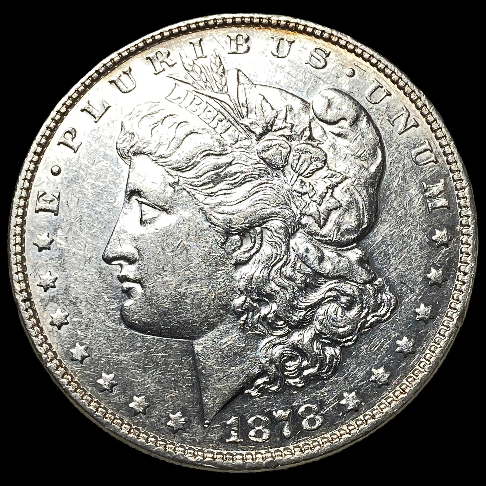1878 Silver Morgan Dollar UNCIRCULATED: 1878 Silver Morgan Dollar UNCIRCULATED