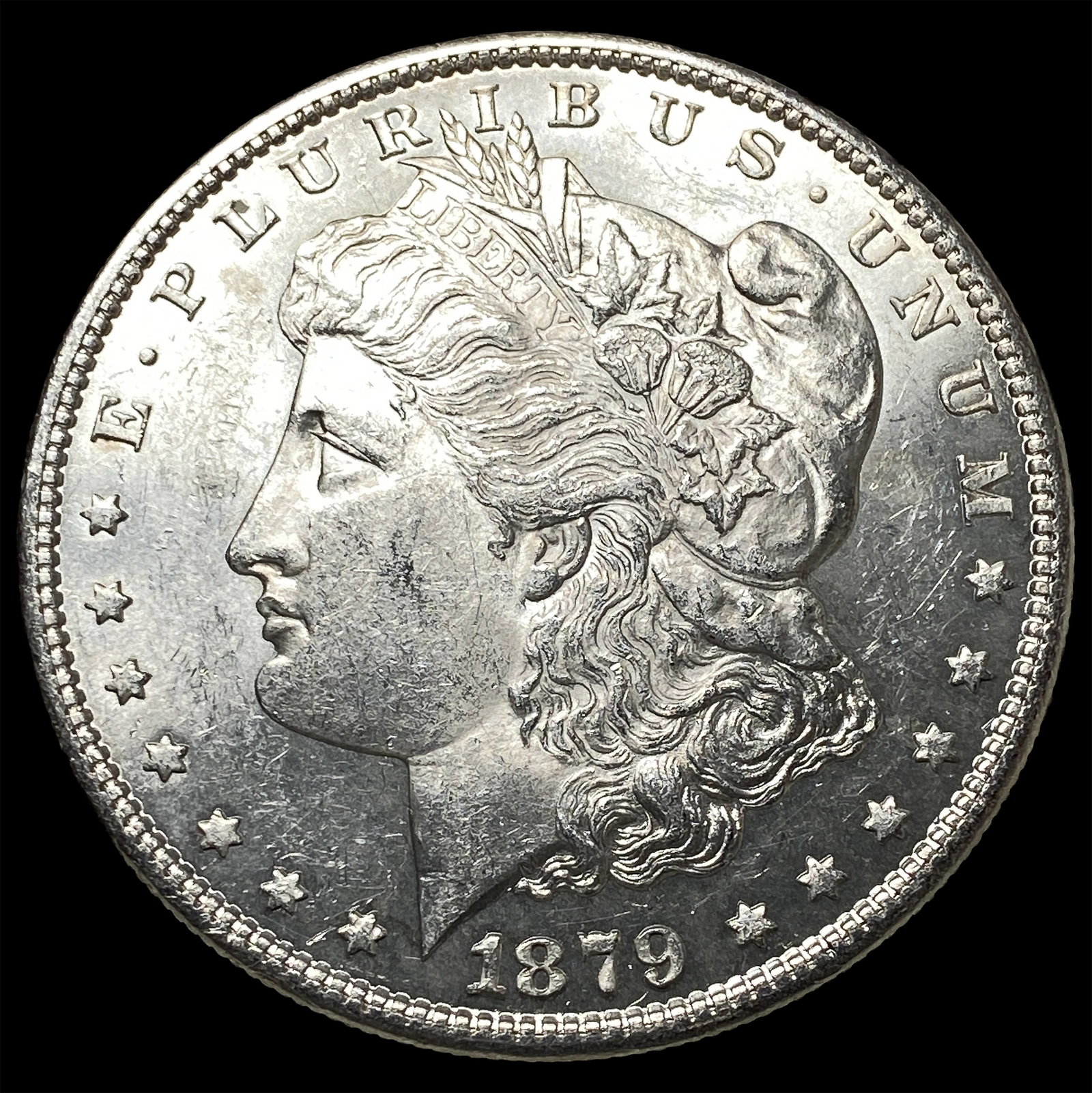 1879 Morgan Silver Dollar CHOICE BU: 1879 Morgan Silver Dollar CHOICE BU
