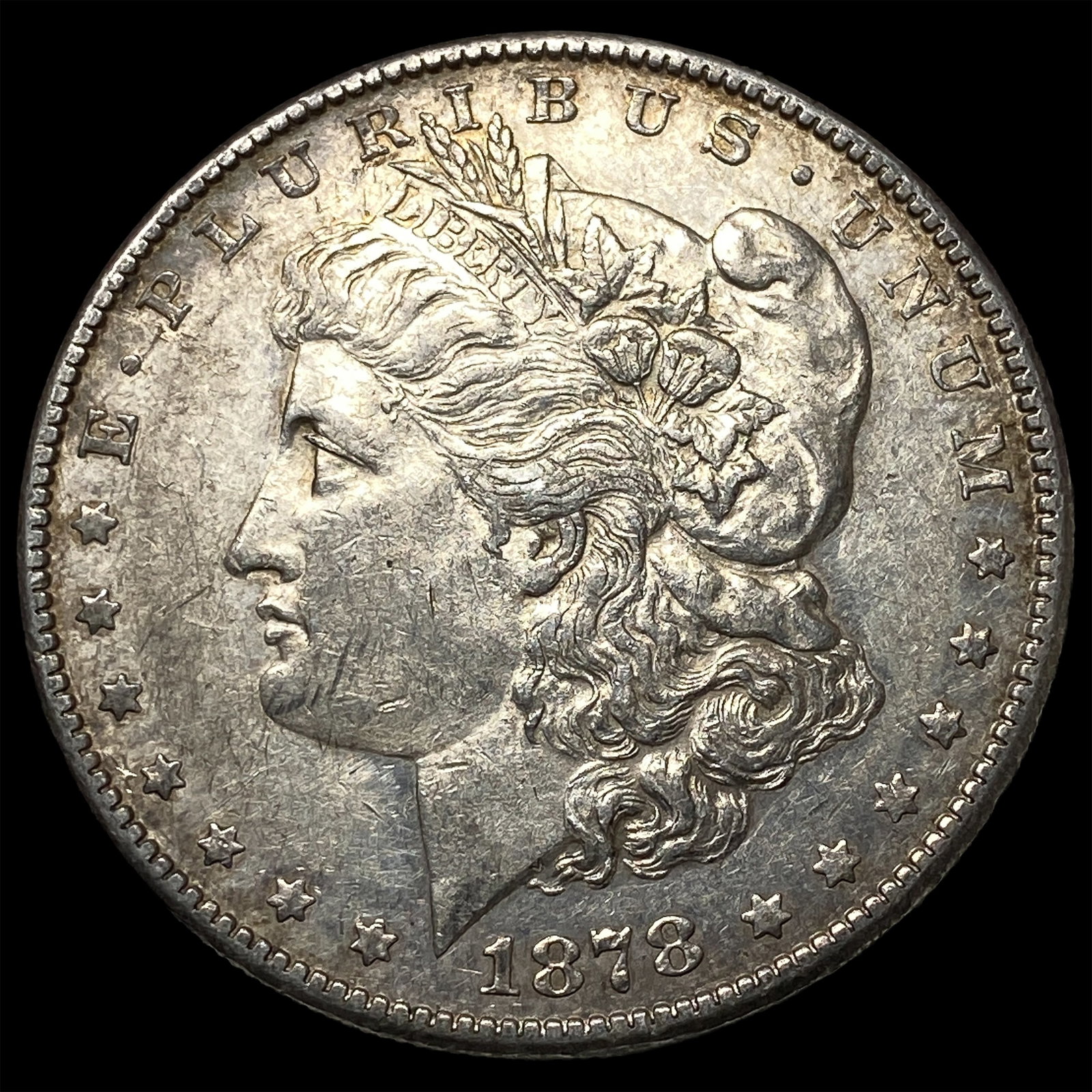 1878-S Silver Morgan Dollar CHOICE BU: 1878-S Silver Morgan Dollar CHOICE BU
