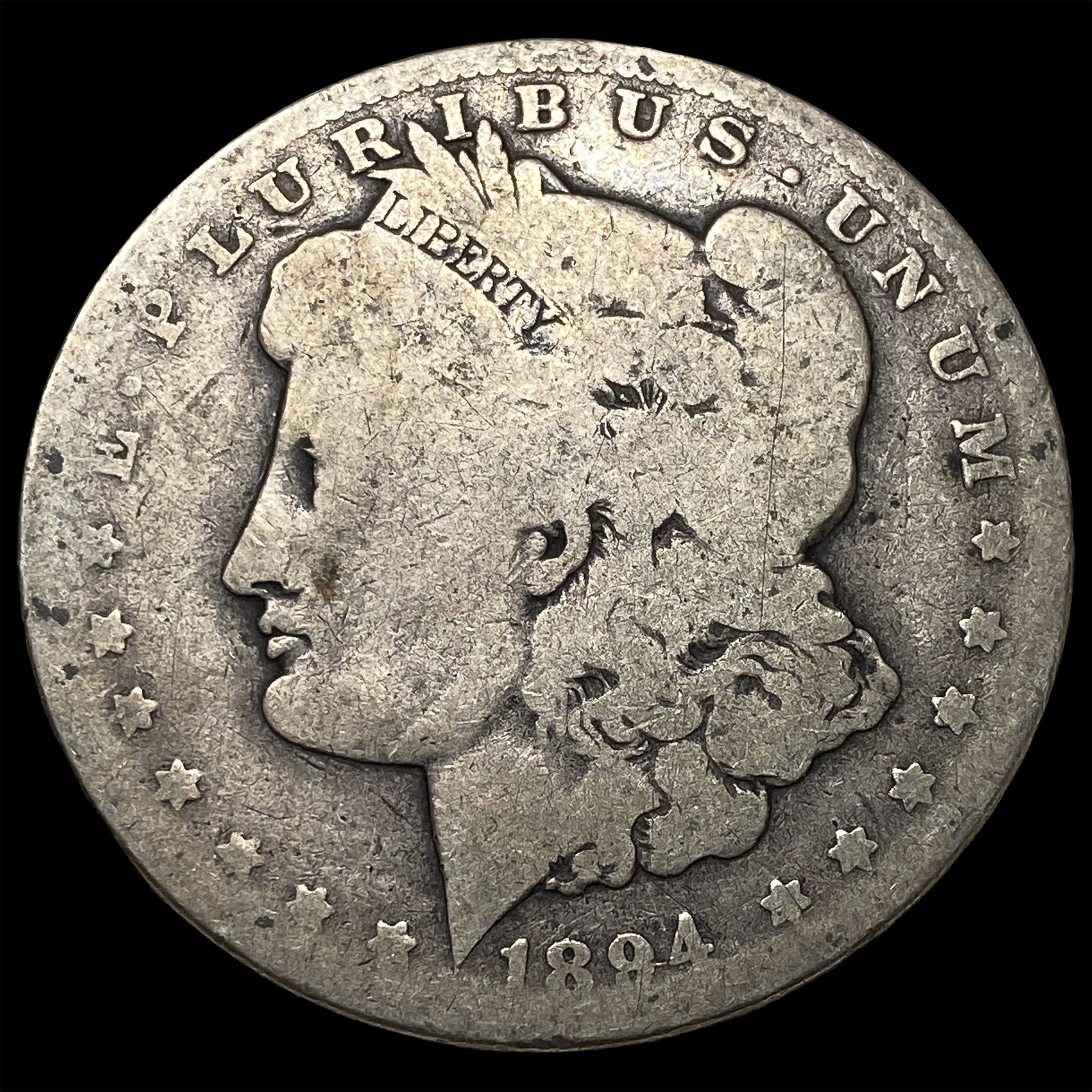 1894-O Silver Morgan Dollar NICELY CIRCULATED: 1894-O Silver Morgan Dollar NICELY CIRCULATED