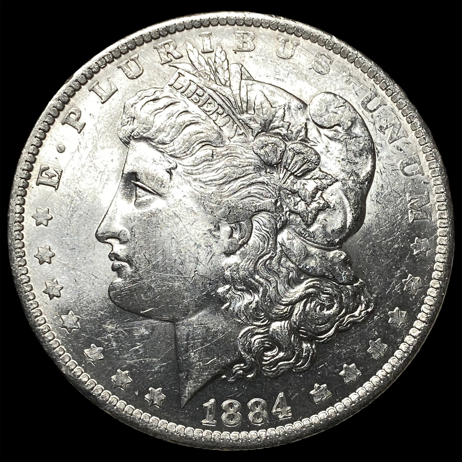 1884-O Silver Morgan Dollar CHOICE BU: 1884-O Silver Morgan Dollar CHOICE BU