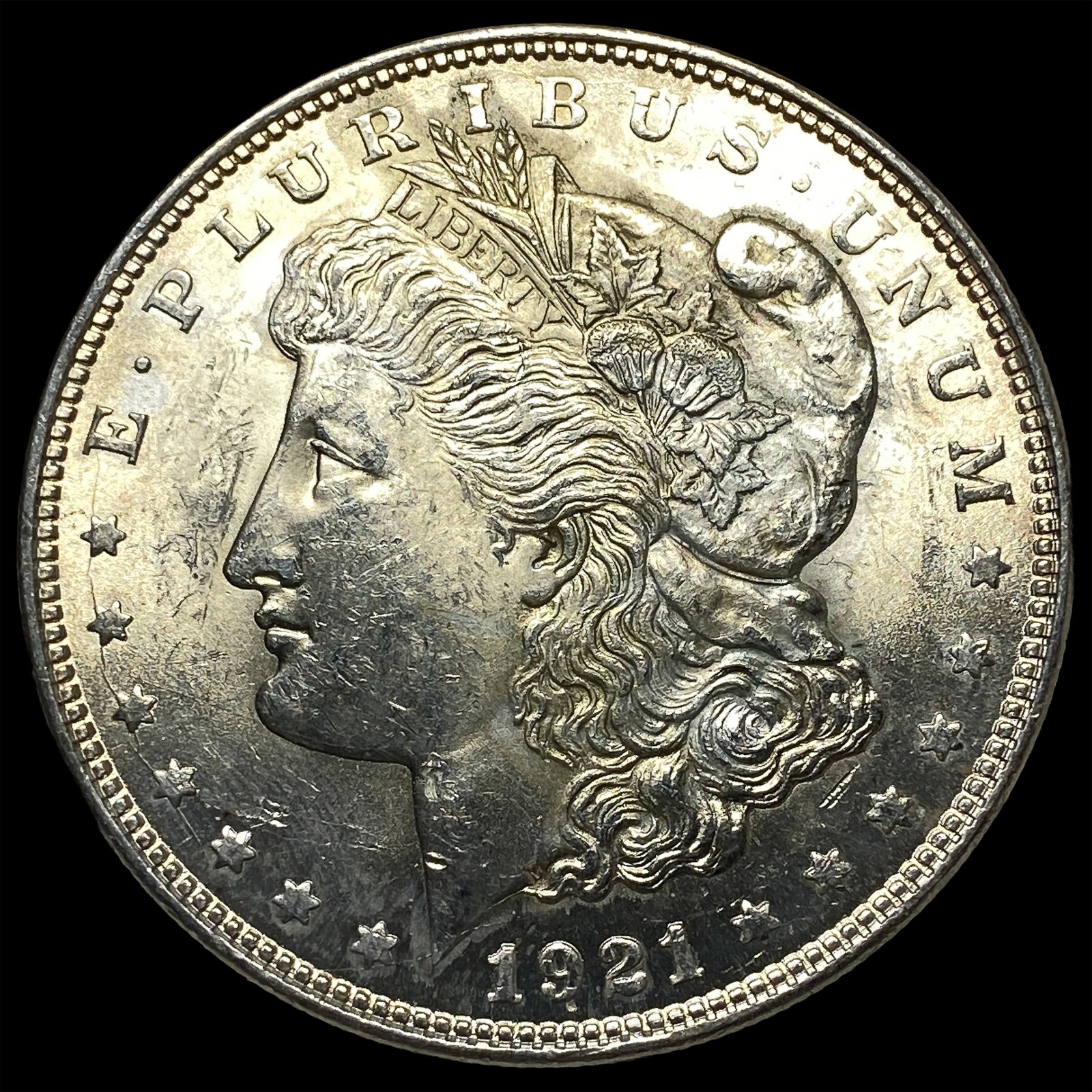 1921 Silver Morgan Dollar UNCIRCULATED: 1921 Silver Morgan Dollar UNCIRCULATED