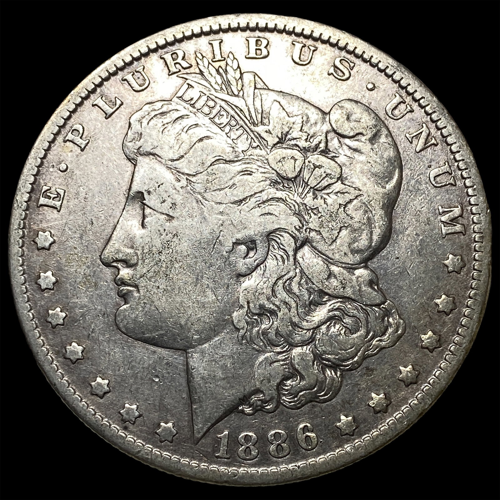 1886-O Silver Morgan Dollar NEARLY UNCIRCULATED: 1886-O Silver Morgan Dollar NEARLY UNCIRCULATED