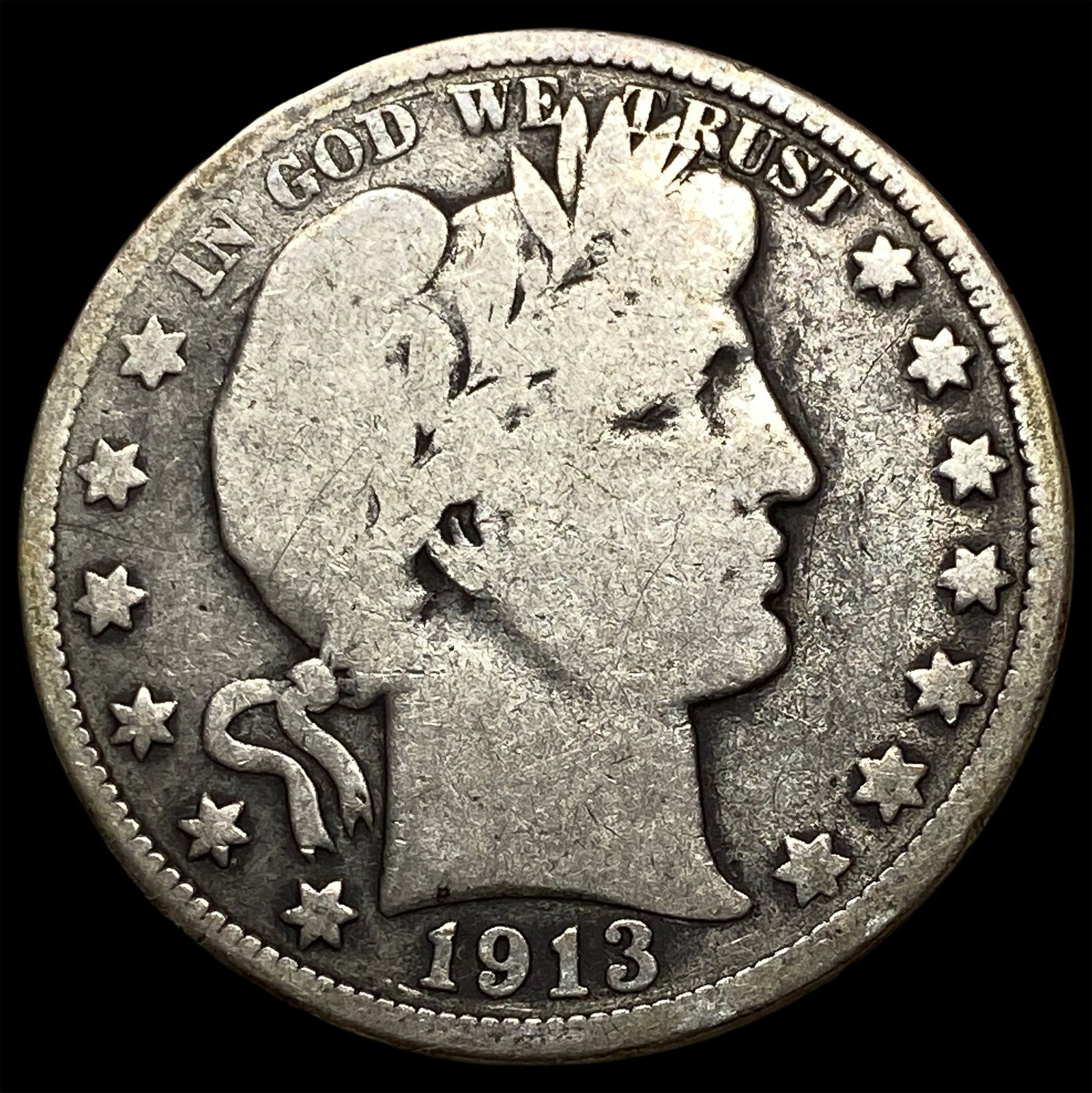 1913 Barber Half Dollar HIGH GRADE: 1913 Barber Half Dollar HIGH GRADE