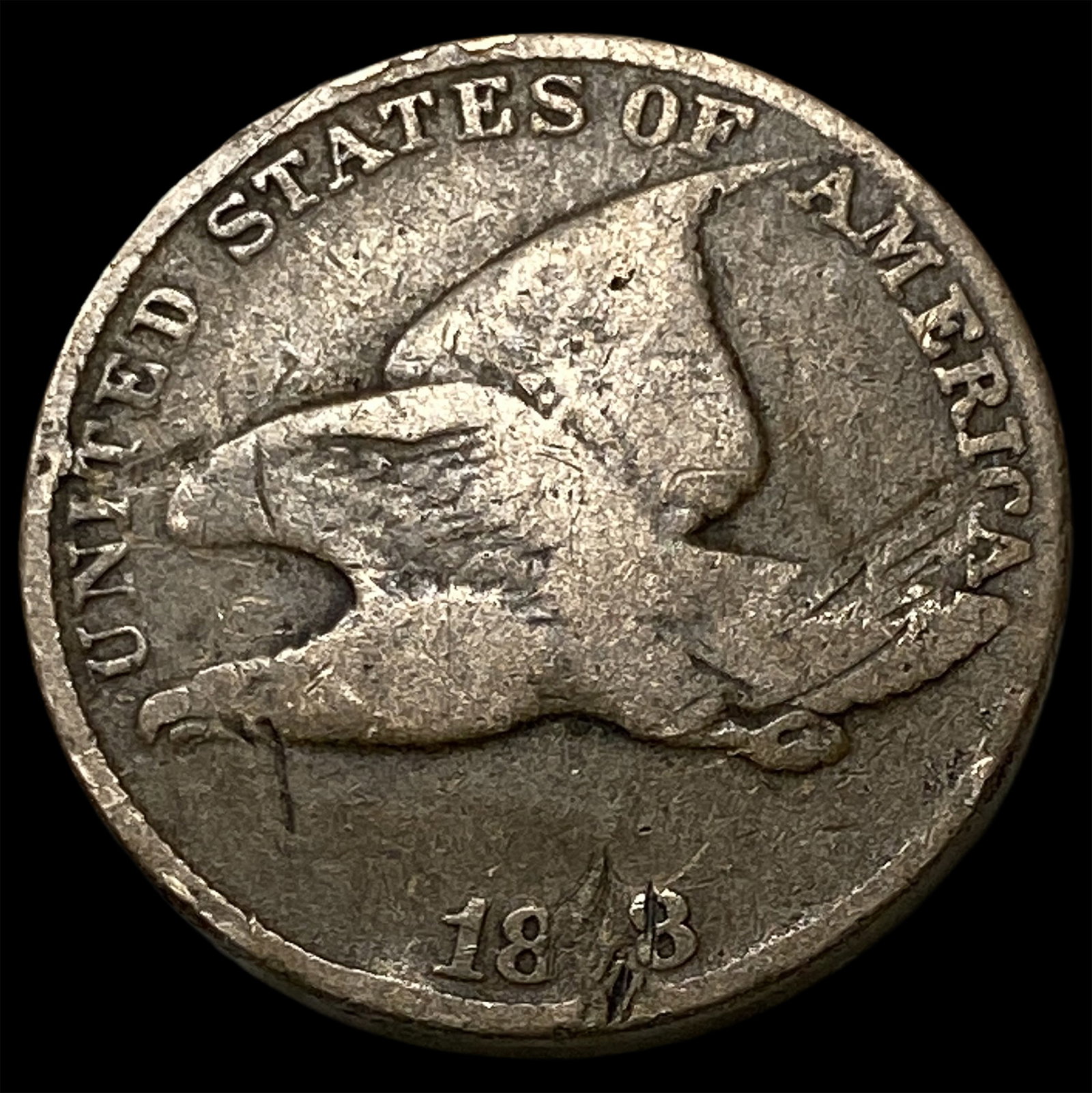 1858 Flying Eagle Cent LIGHTLY CIRCULATED