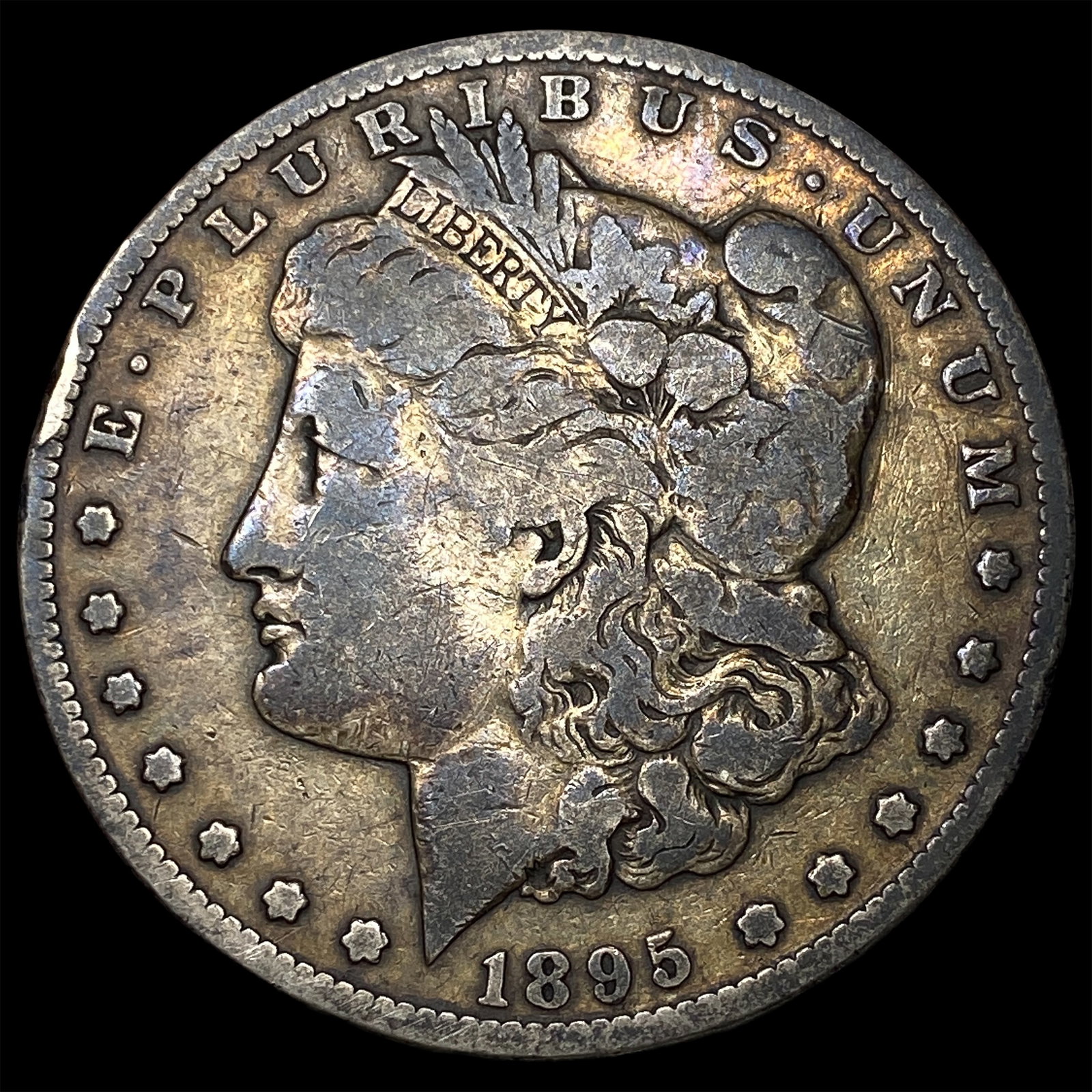 1895-S Silver Morgan Dollar LIGHTLY CIRCULATED (1 of 2)