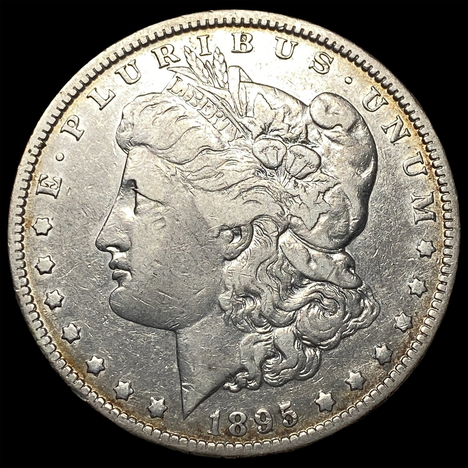 1895-O Silver Morgan Dollar NEARLY UNCIRCULATED: 1895-O Silver Morgan Dollar NEARLY UNCIRCULATED