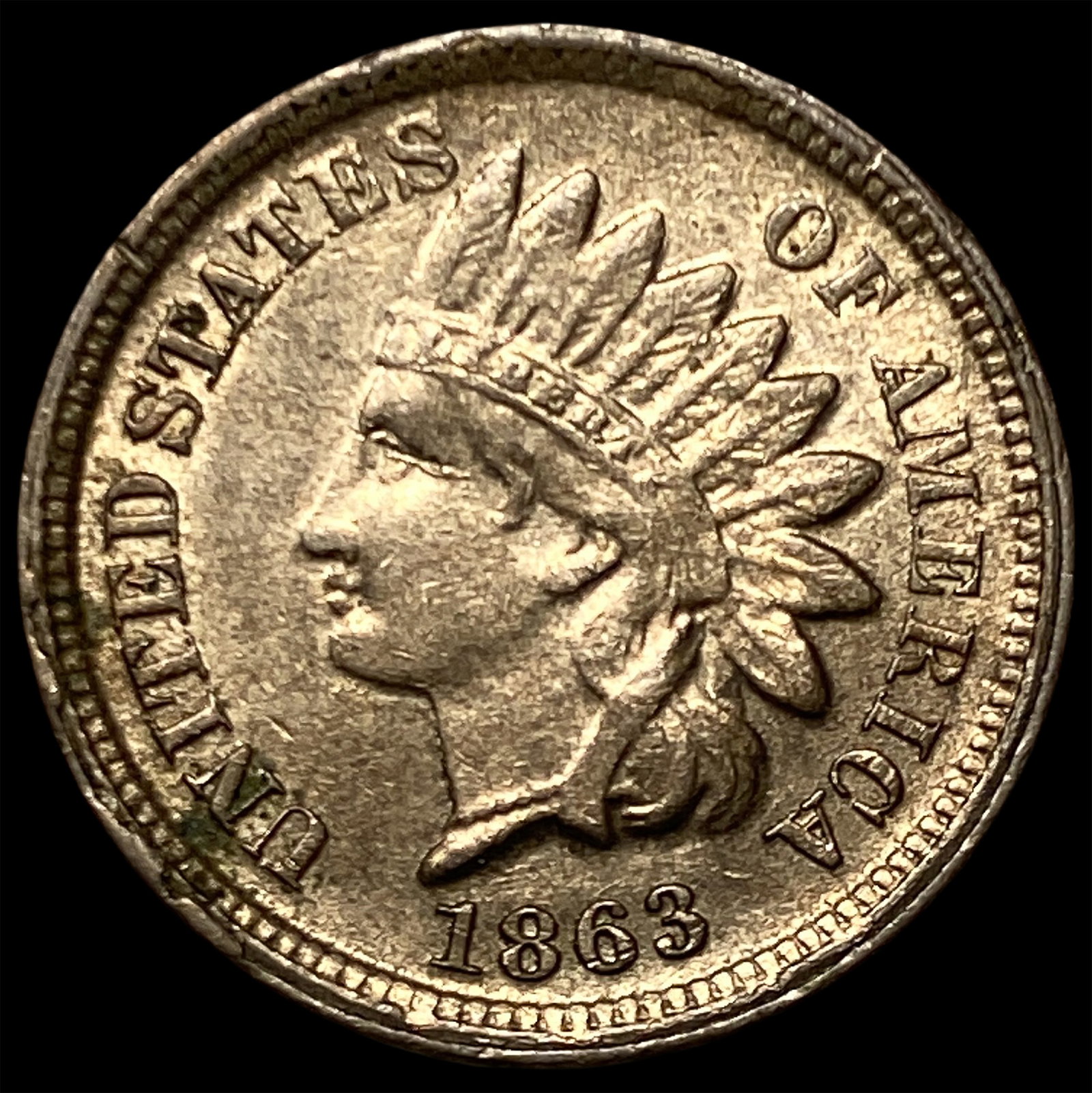 1863 Indian Head Cent UNCIRCULATED: 1863 Indian Head Cent UNCIRCULATED