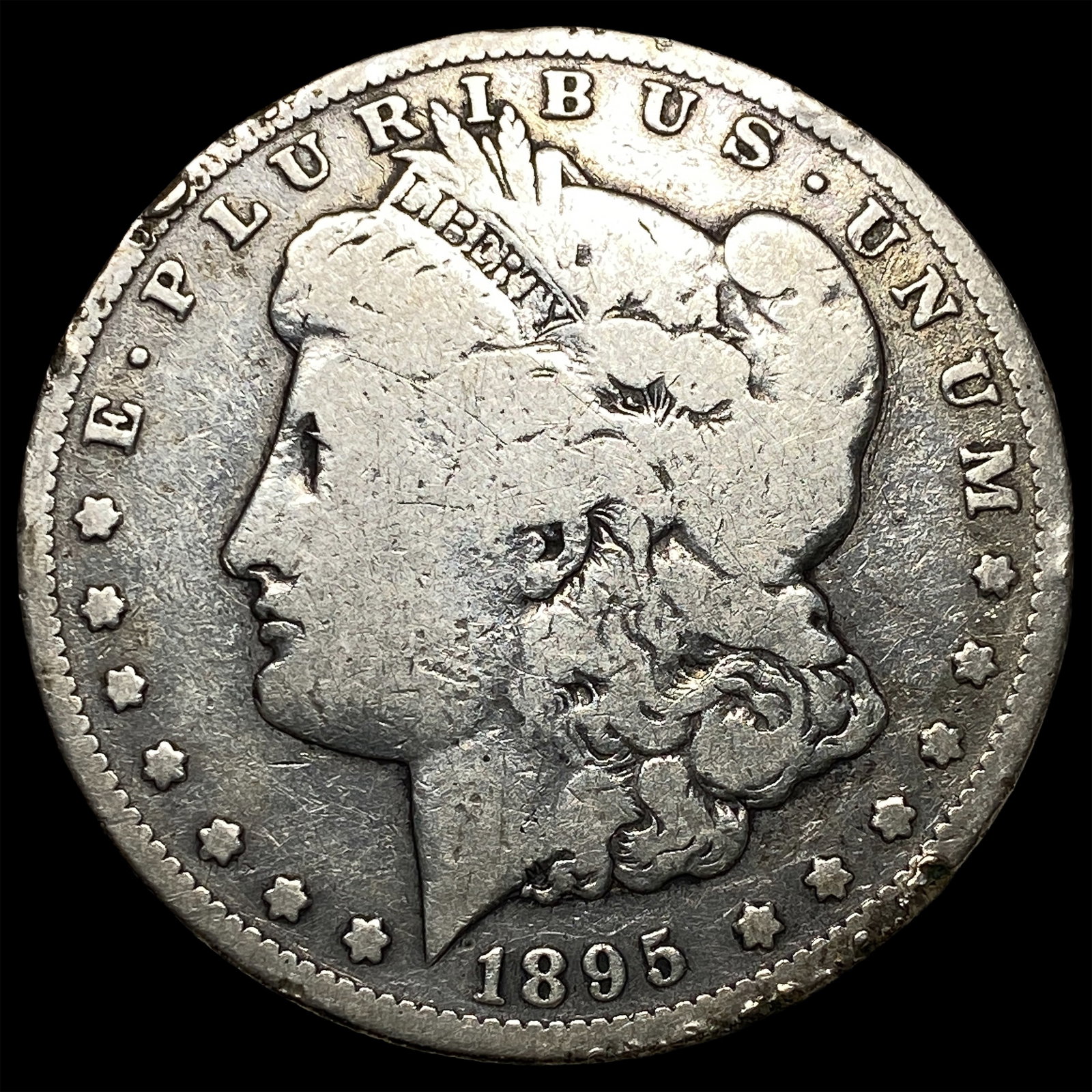 1895 Morgan Silver Dollar LIGHTLY CIRCULATED (1 of 2)