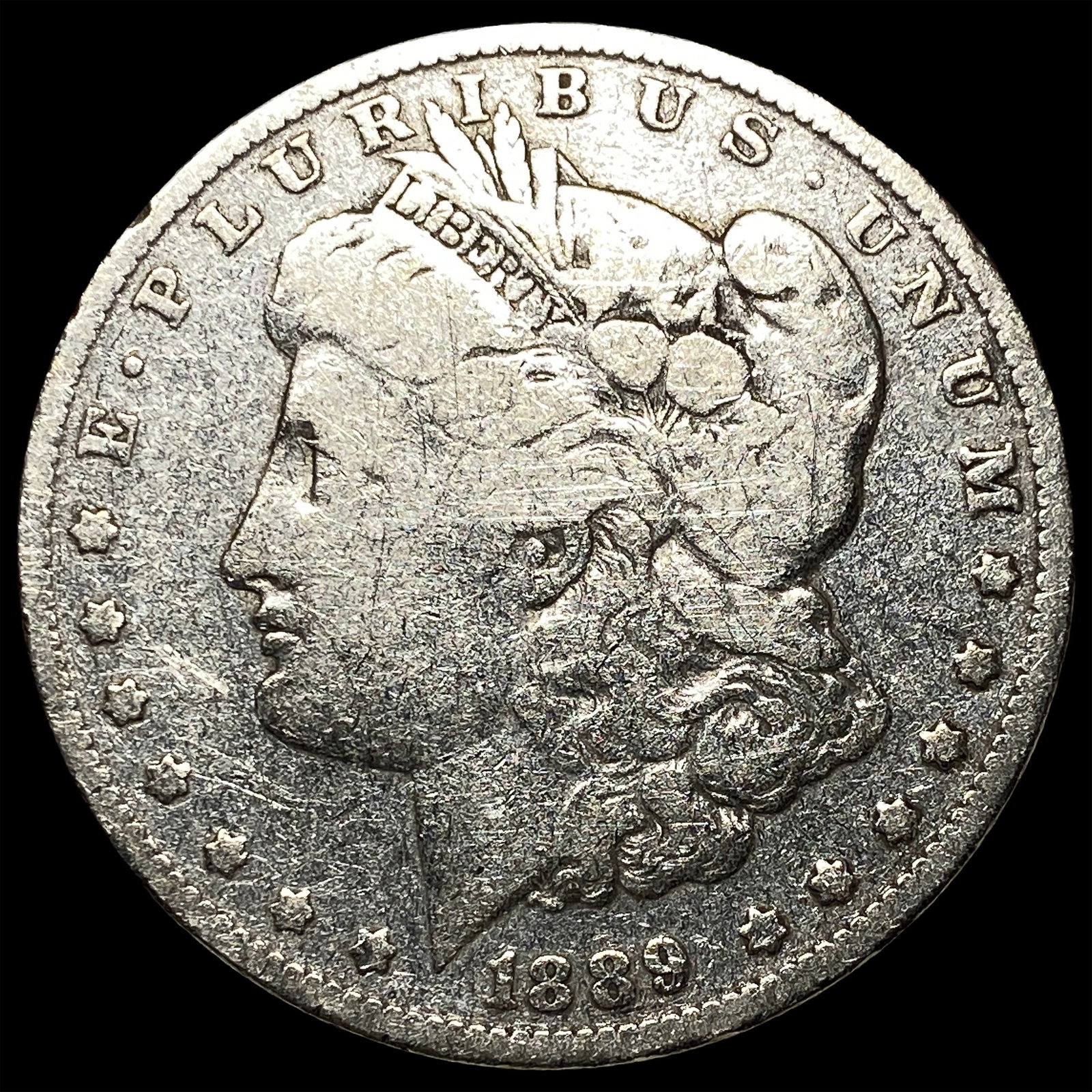1889-O Silver Morgan Dollar ABOUT UNCIRCULATED: 1889-O Silver Morgan Dollar ABOUT UNCIRCULATED
