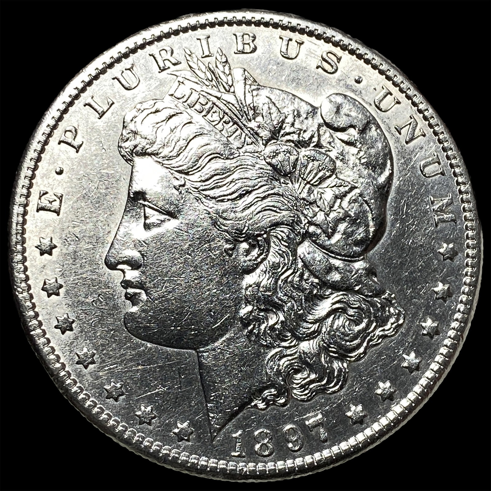 1897-S Silver Morgan Dollar UNCIRCULATED: 1897-S Silver Morgan Dollar UNCIRCULATED