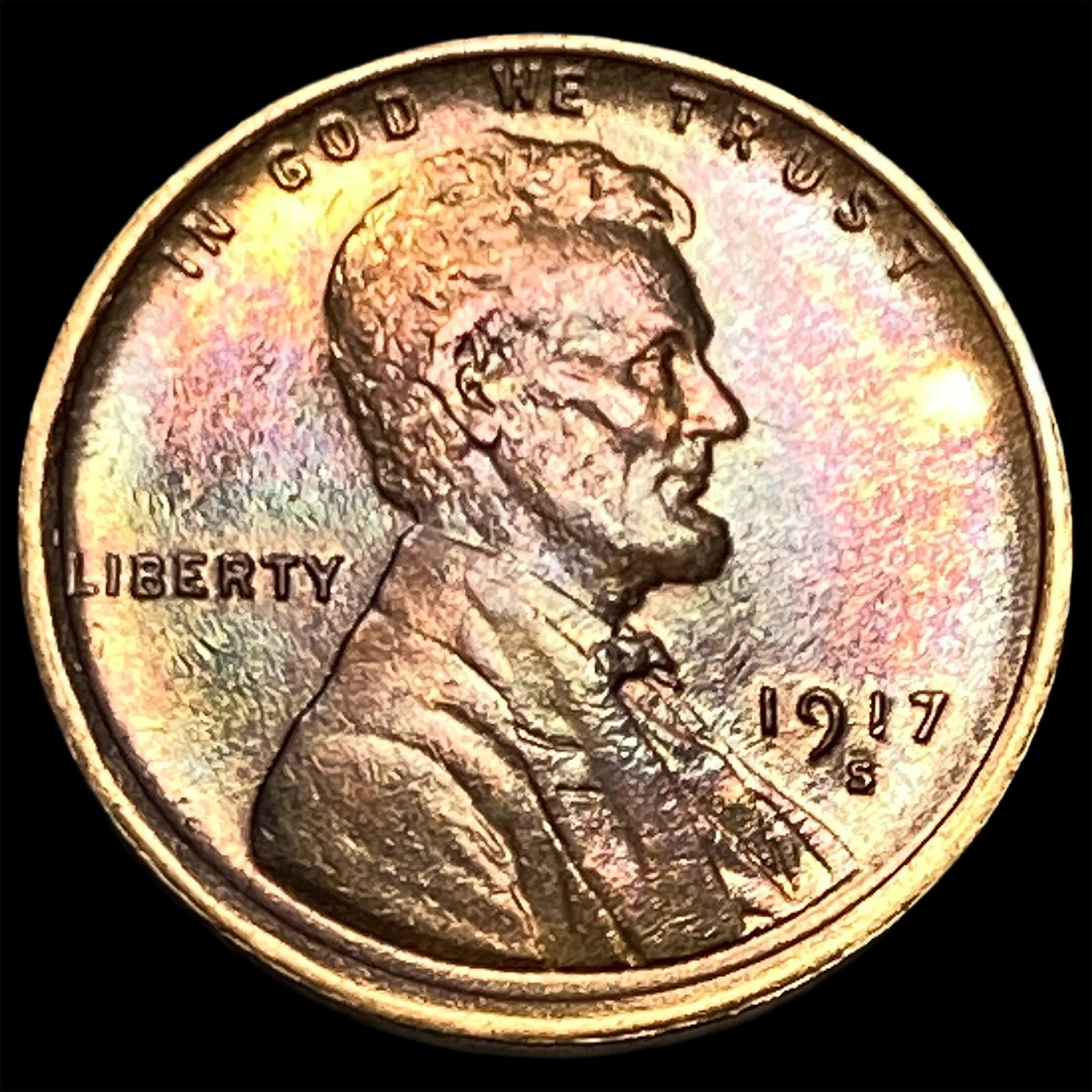 1917-S RB Lincoln Wheat Cent UNCIRCULATED: 1917-S RB Lincoln Wheat Cent UNCIRCULATED