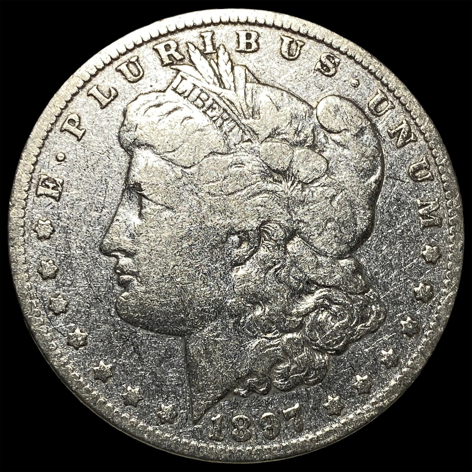1897-O Silver Morgan Dollar ABOUT UNCIRCULATED: 1897-O Silver Morgan Dollar ABOUT UNCIRCULATED