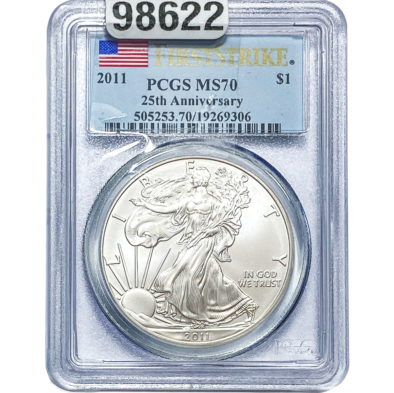 2011 Silver Eagle PCGS MS70 (1 of 2)