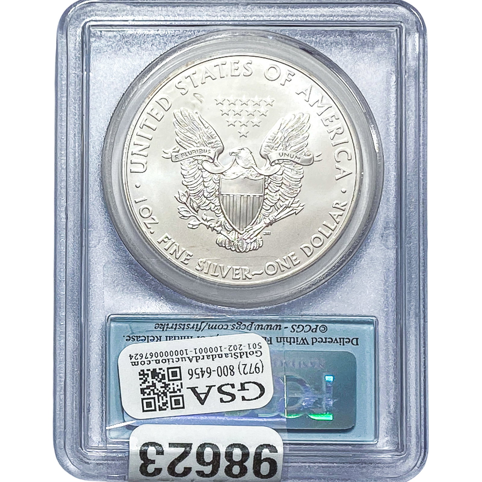 2011 Silver Eagle PCGS MS70 - 2