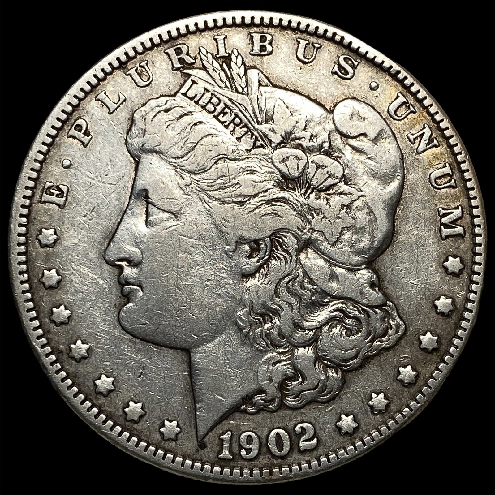 1902 Morgan Silver Dollar NEARLY UNCIRCULATED: 1902 Morgan Silver Dollar NEARLY UNCIRCULATED