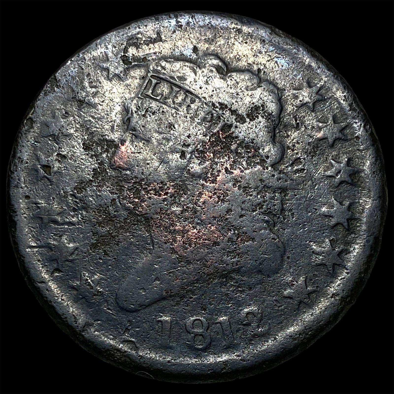 1812 Classic Head Large Cent LIGHTLY CIRCULATED: 1812 Classic Head Large Cent LIGHTLY CIRCULATED