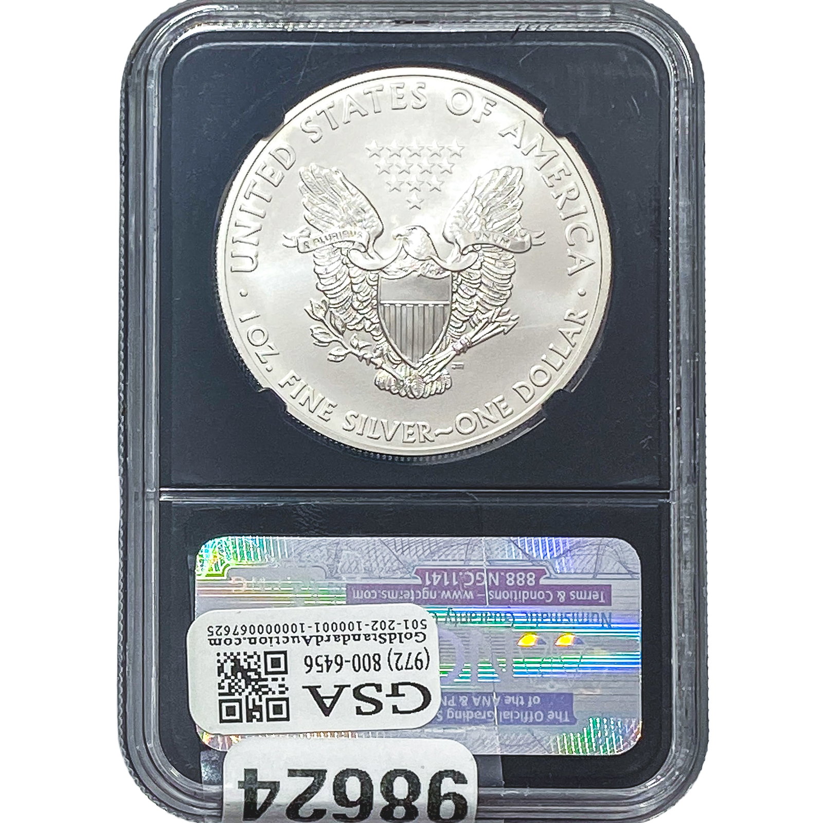 2012-S Silver Eagle NGC MS70 - 2