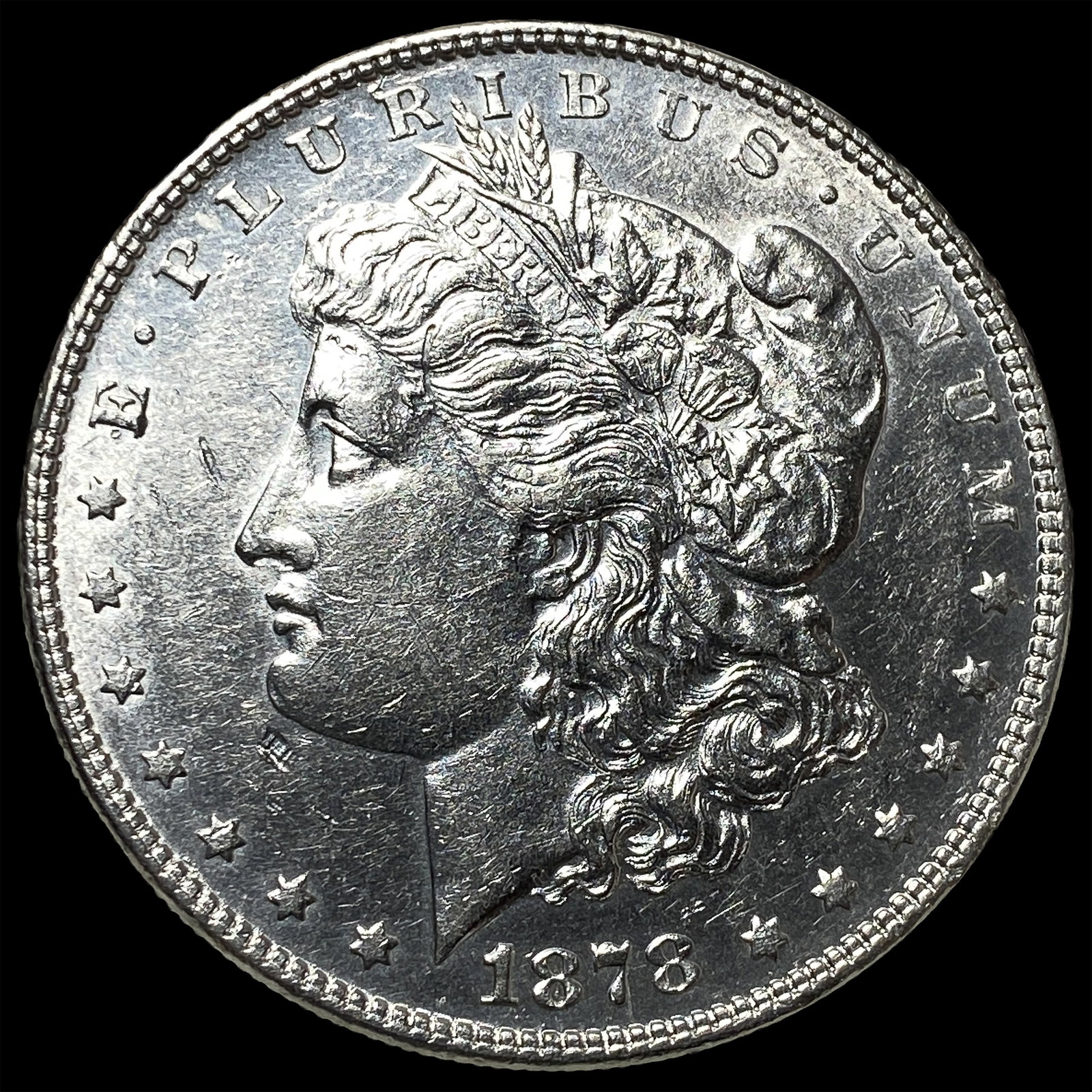 1878 Morgan Silver Dollar UNCIRCULATED: 1878 Morgan Silver Dollar UNCIRCULATED