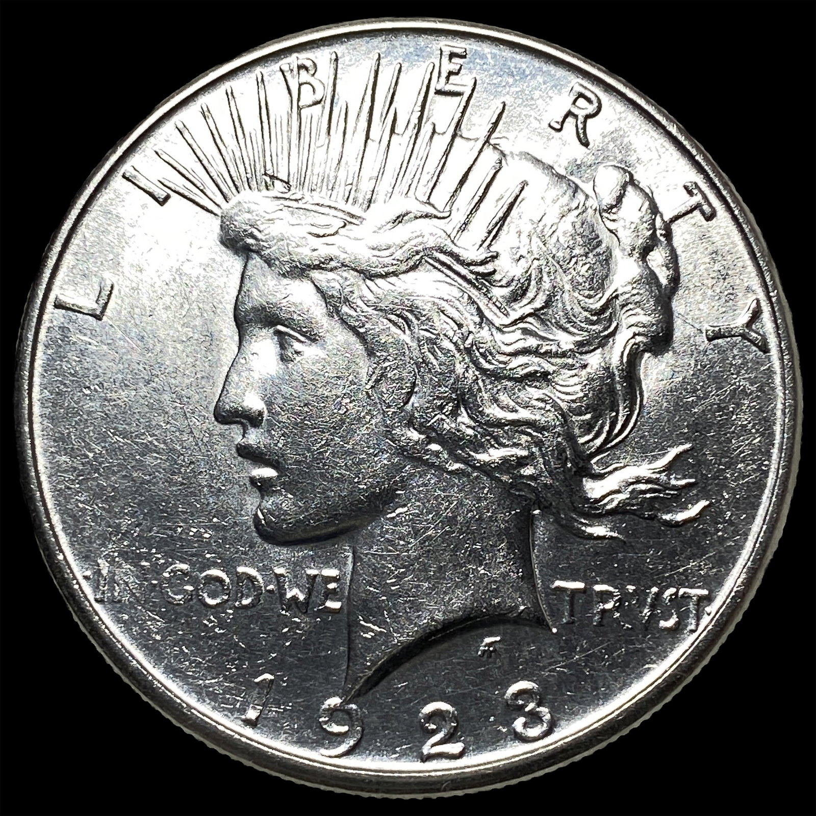 1923-S Silver Peace Dollar UNCIRCULATED: 1923-S Silver Peace Dollar UNCIRCULATED