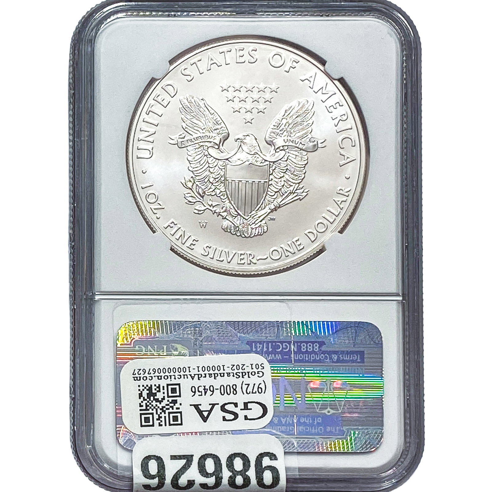 2011-W Silver Eagle NGC MS70 - 2
