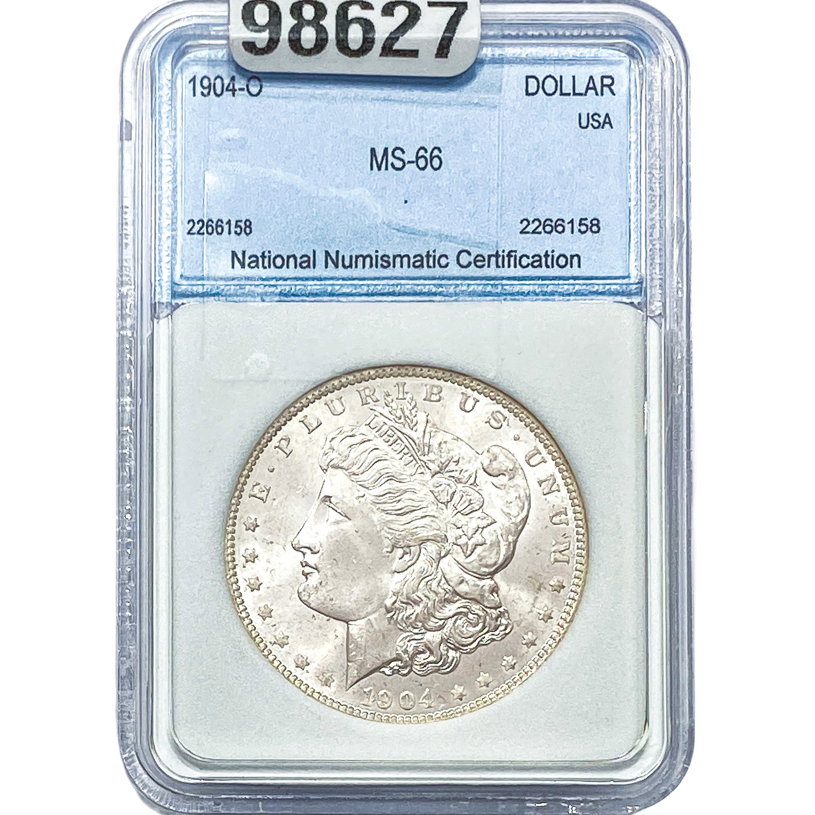 1904-O Morgan Silver Dollar NNC MS66: 1904-O Morgan Silver Dollar NNC MS66