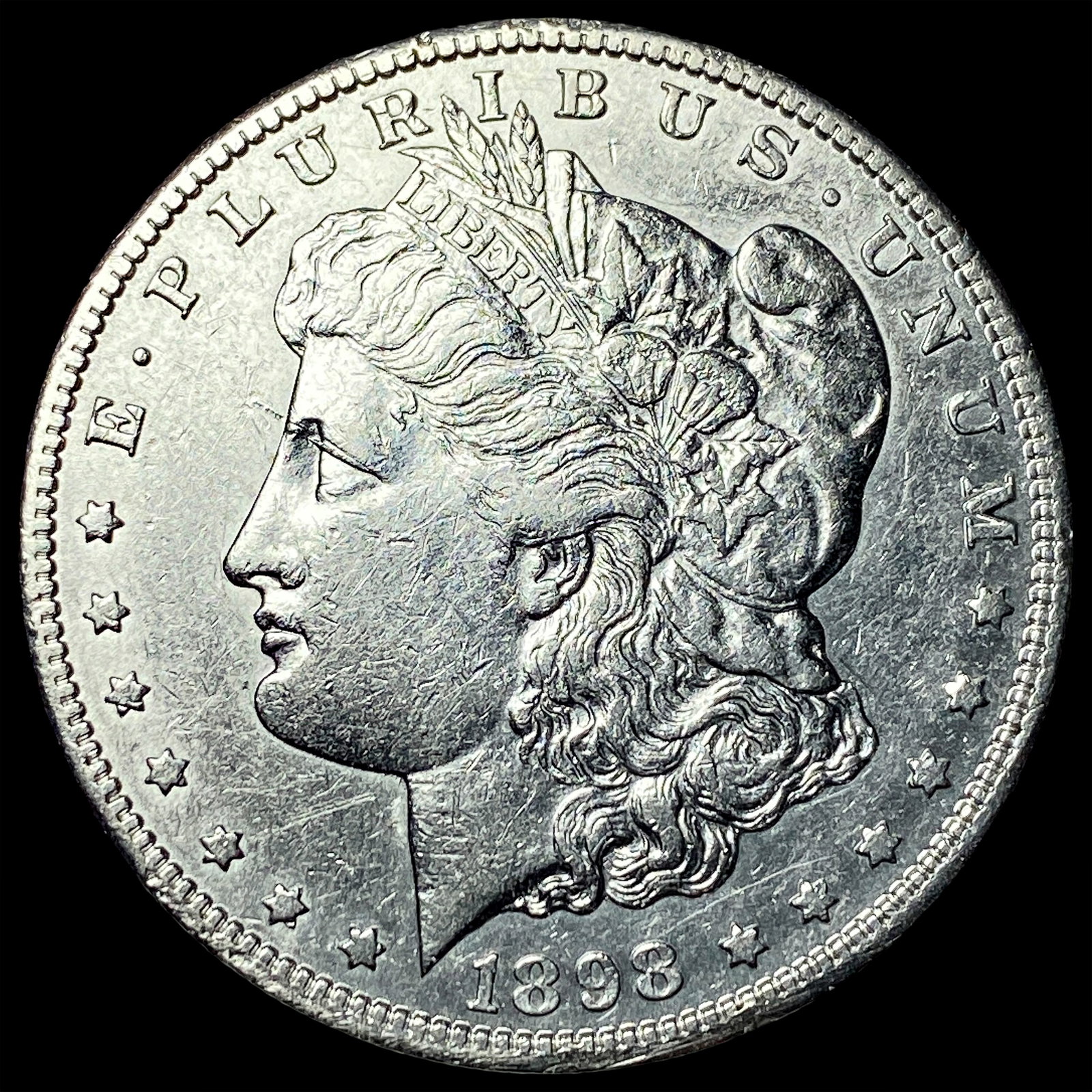 1898-S Silver Morgan Dollar UNCIRCULATED: 1898-S Silver Morgan Dollar UNCIRCULATED