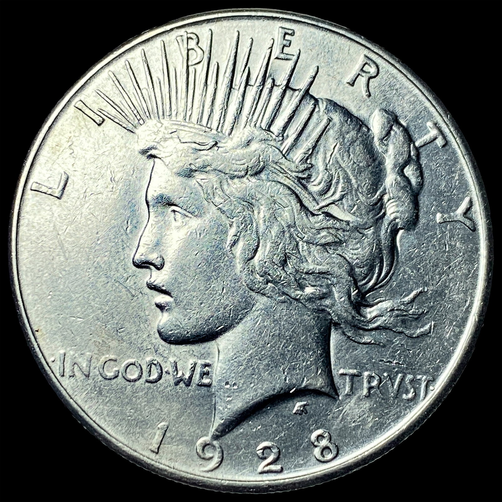 1928-S Silver Peace Dollar UNCIRCULATED: 1928-S Silver Peace Dollar UNCIRCULATED