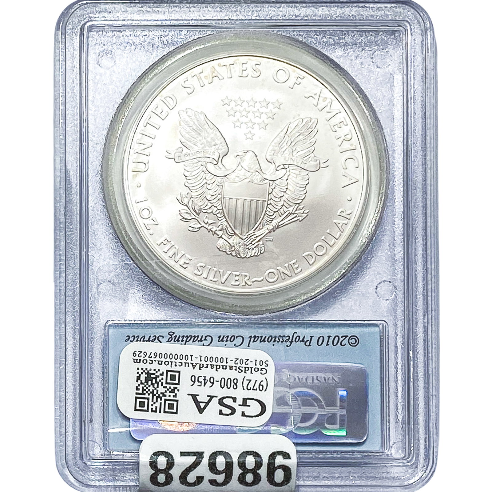 2010 Silver Eagle PCGS MS70 - 2