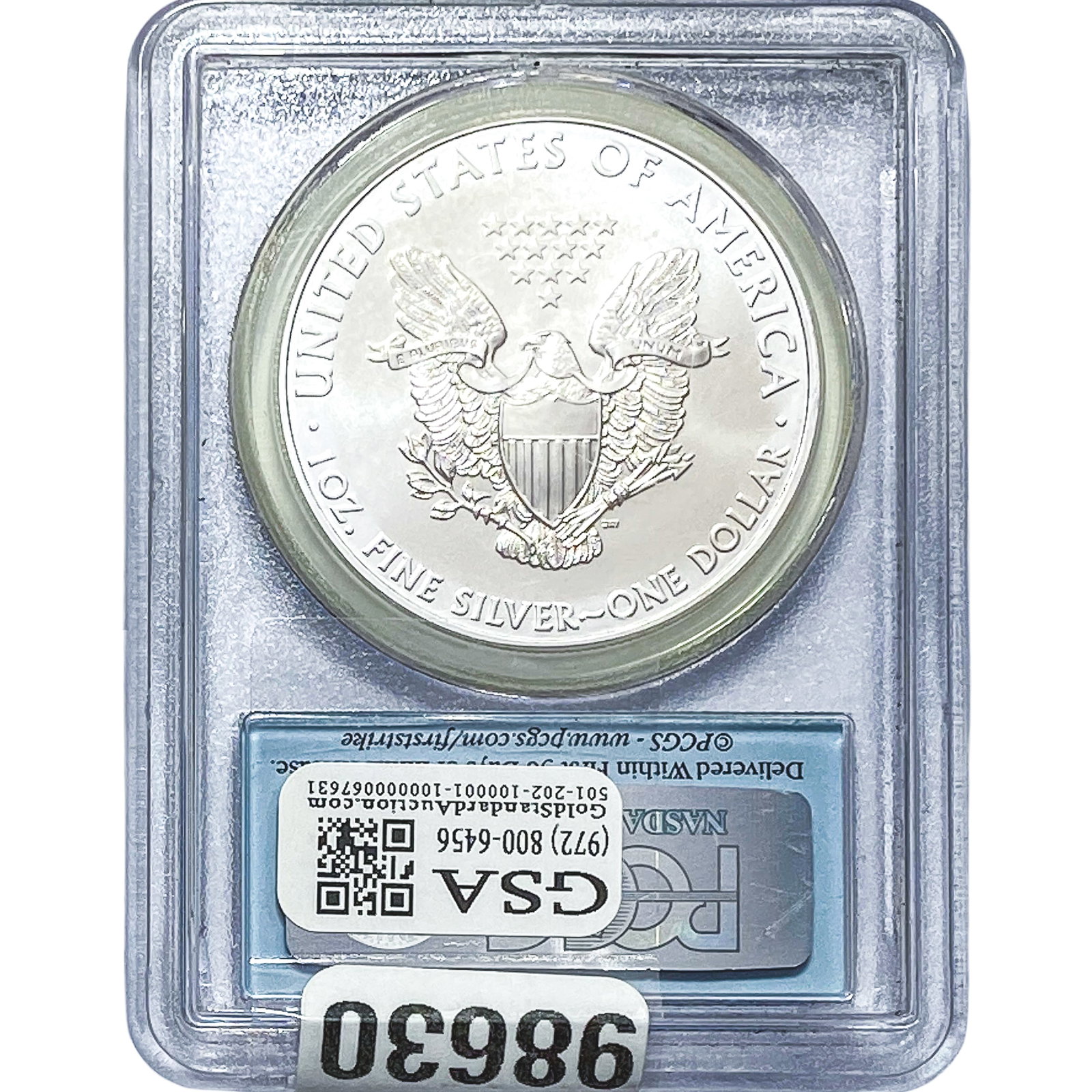 2011-W Silver Eagle PCGS MS70 - 2